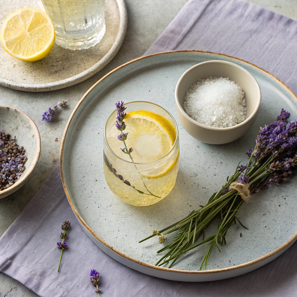 Lavender French 75 Ingredients
