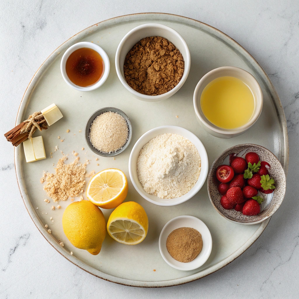 Whole Grain Flax Waffles Ingredients