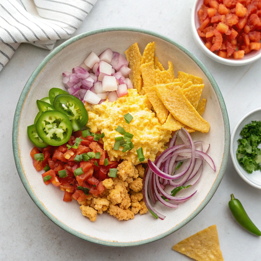 Migas Breakfast Tacos Ingredients