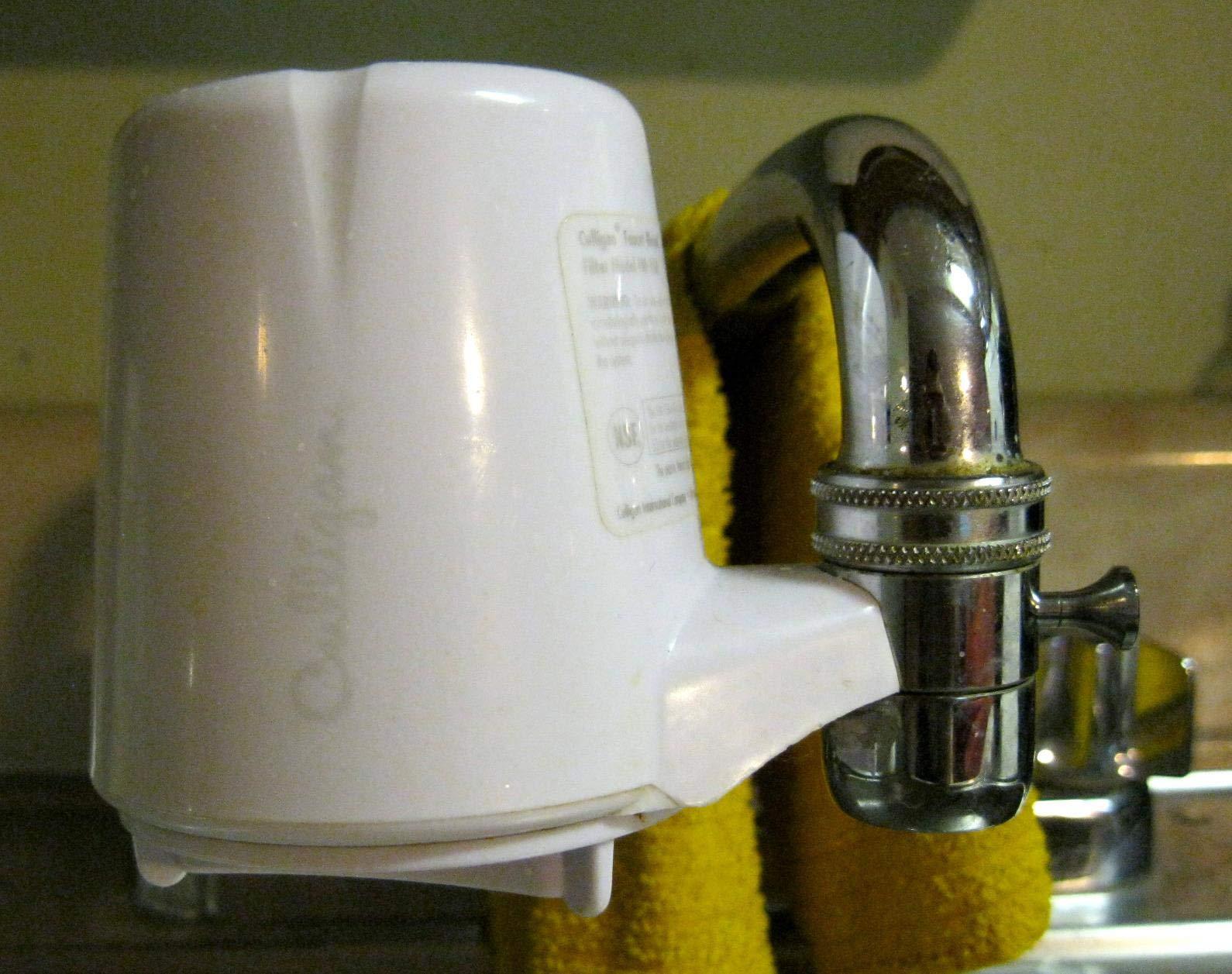 Culligan FM-15A Faucet Mount Filter with Advanced Water Filtration, White Finish - Customer Photo 3