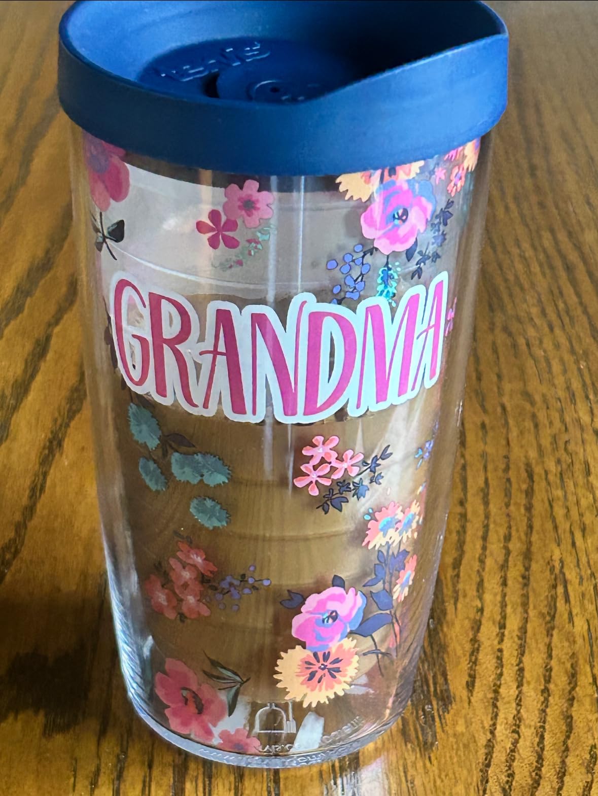 Tervis Made in USA Double Walled Dainty Floral Mother's Day Insulated Tumbler Cup Keeps Drinks Cold & Hot, 16oz, Grandma - Customer Photo 1