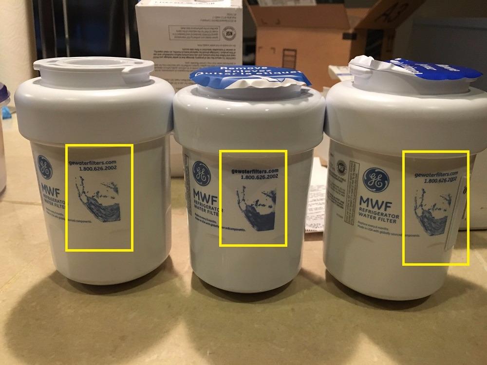 GE MWF Genuine Refrigerator Water Filter 1-Pack - Customer Photo 1