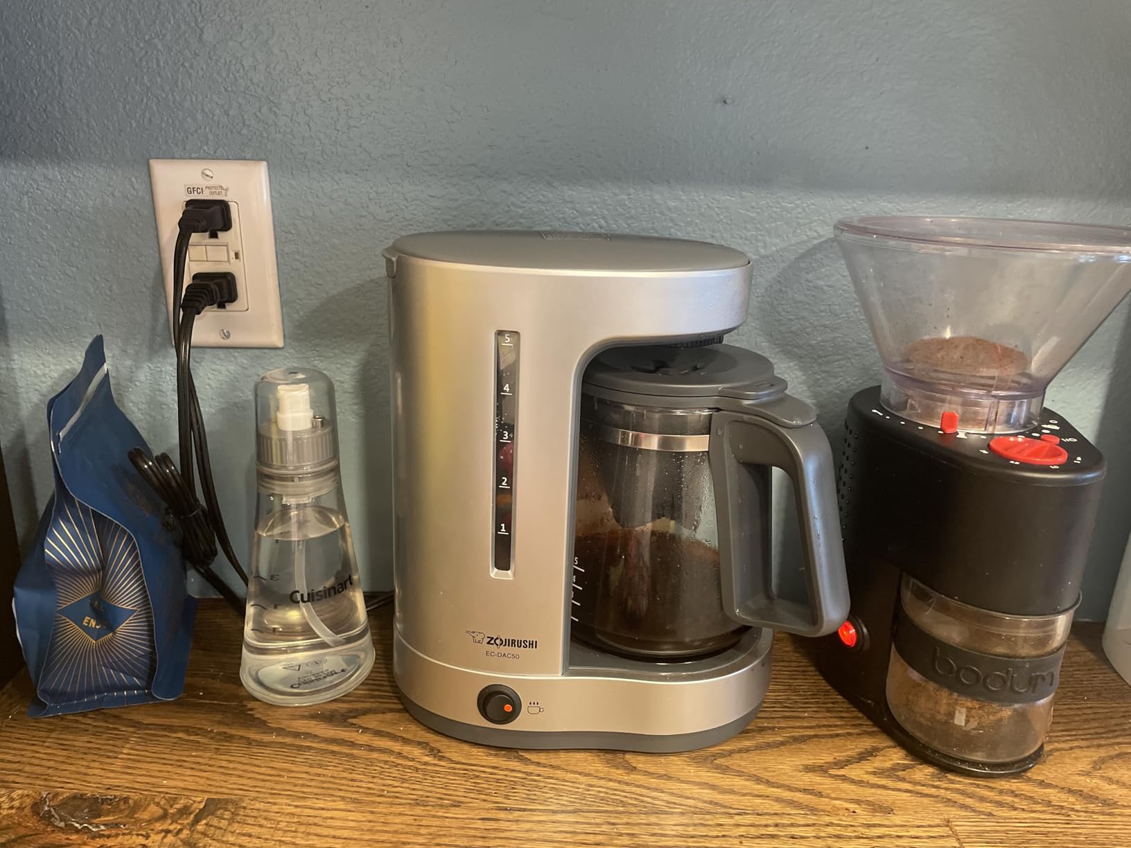 Zojirushi EC-DAC50 Zutto 5-Cup Drip Coffeemaker, Silver - Customer Photo 1