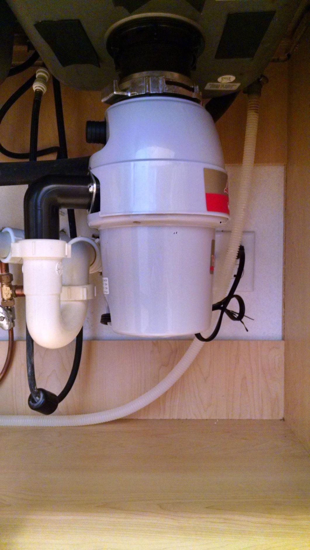 Waste King Garbage Disposal for Kitchen Sink with Power Cord, L-1001 - Customer Photo 2