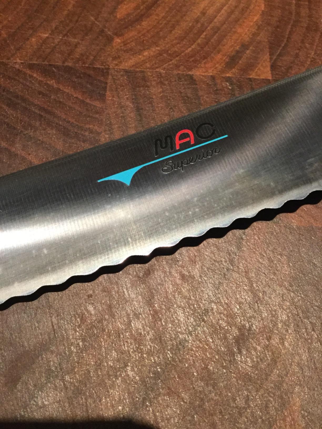 Mac Knife Superior Bread Knife, 10-1/2-Inch - Customer Photo 2