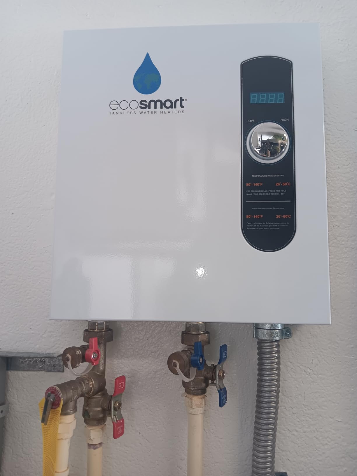 EcoSmart ECO 27 Tankless Water Heater, Electric, 27-kW - Quantity 1, 17 x 17 x 3.5 - Customer Photo 2