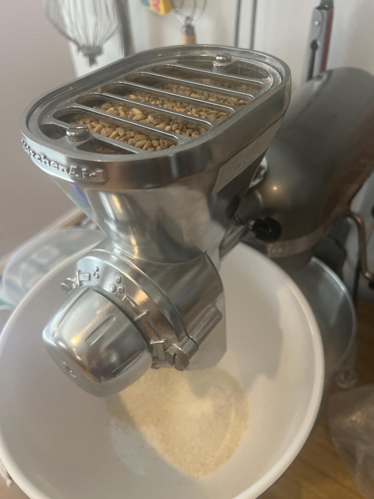 KitchenAid KGM All Metal Grain Mill Attachment - Customer Photo 2