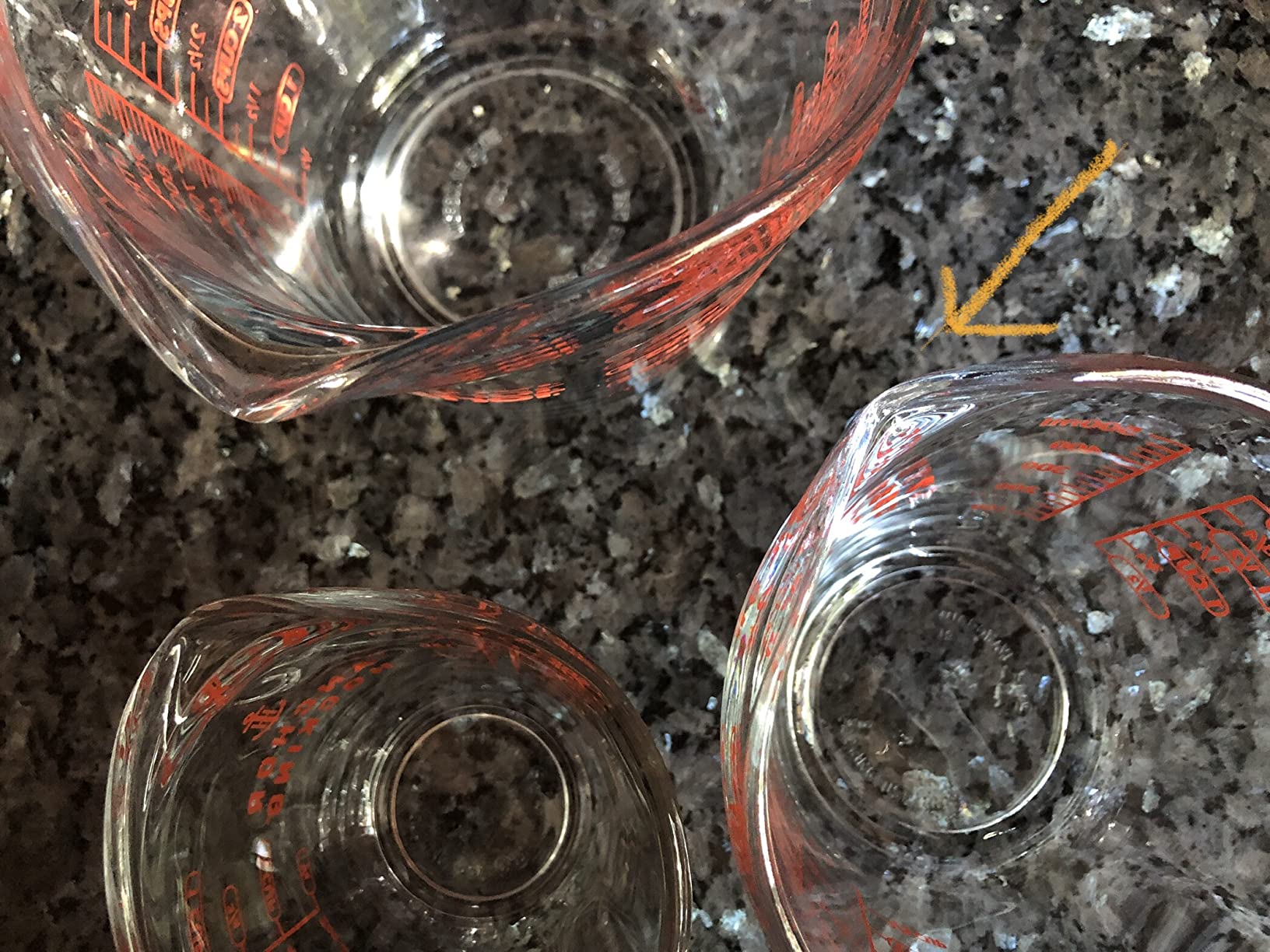 Anchor Hocking 2 Cup (16 Ounce) Glass Measuring Cup, clear glass with red lettering (Anc-9439) - Customer Photo 2