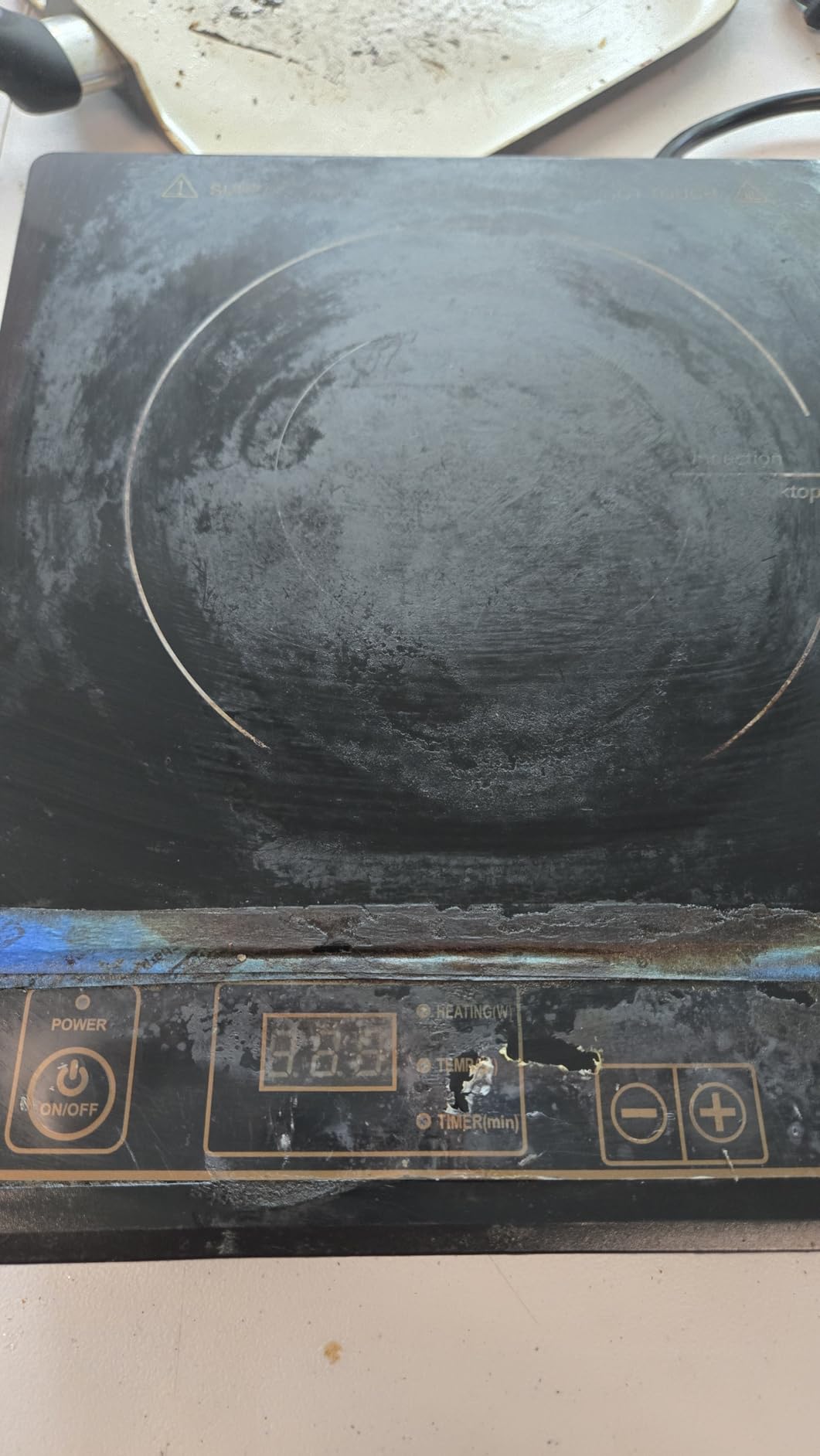 Duxtop 1800W Portable Induction Cooktop Countertop Burner, Gold 8100MC/BT-180G3 - Customer Photo 4
