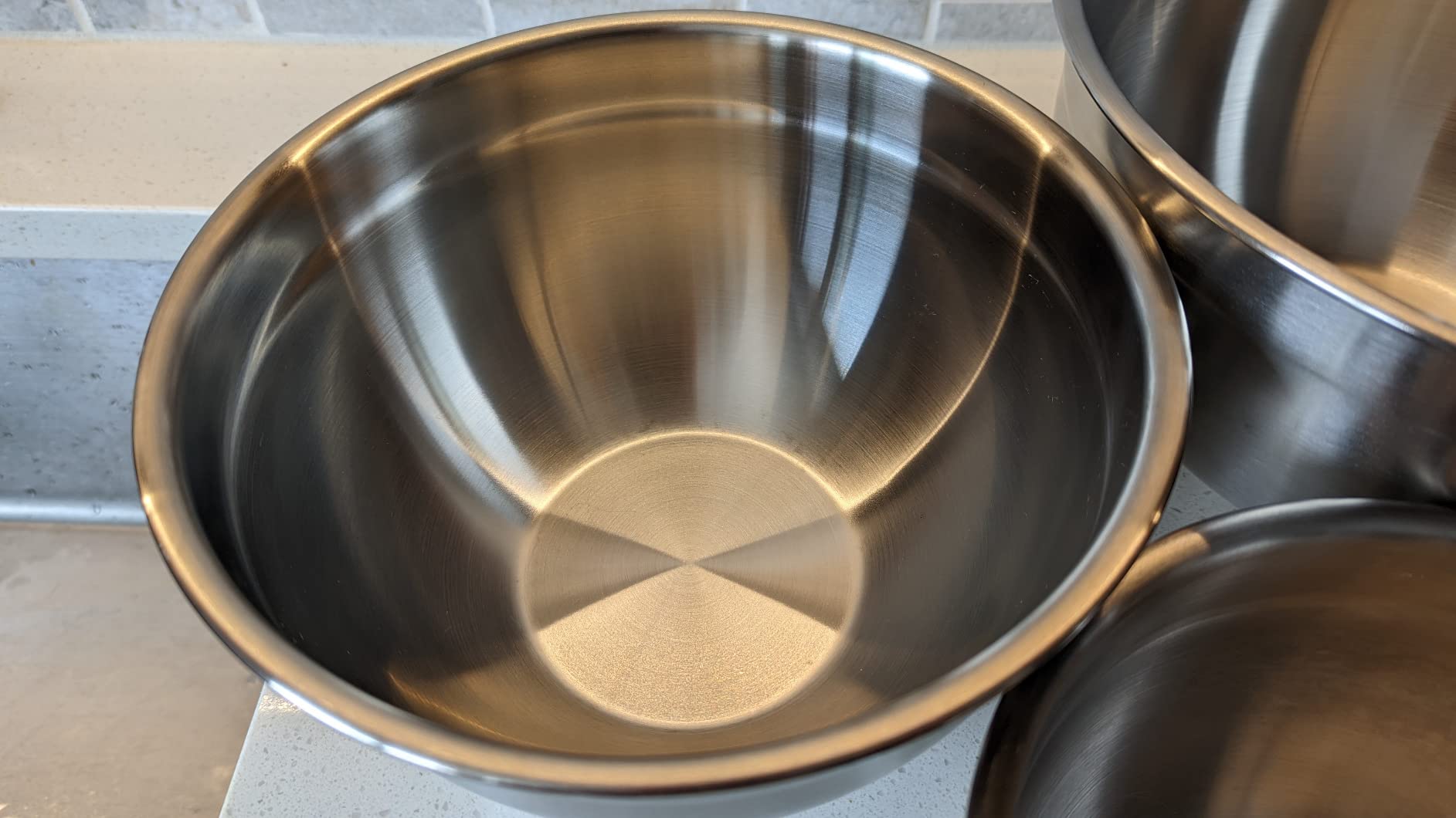 Cuisinart Mixing Bowl Set, Stainless Steel, 3-Piece, CTG-00-SMB - Customer Photo 2