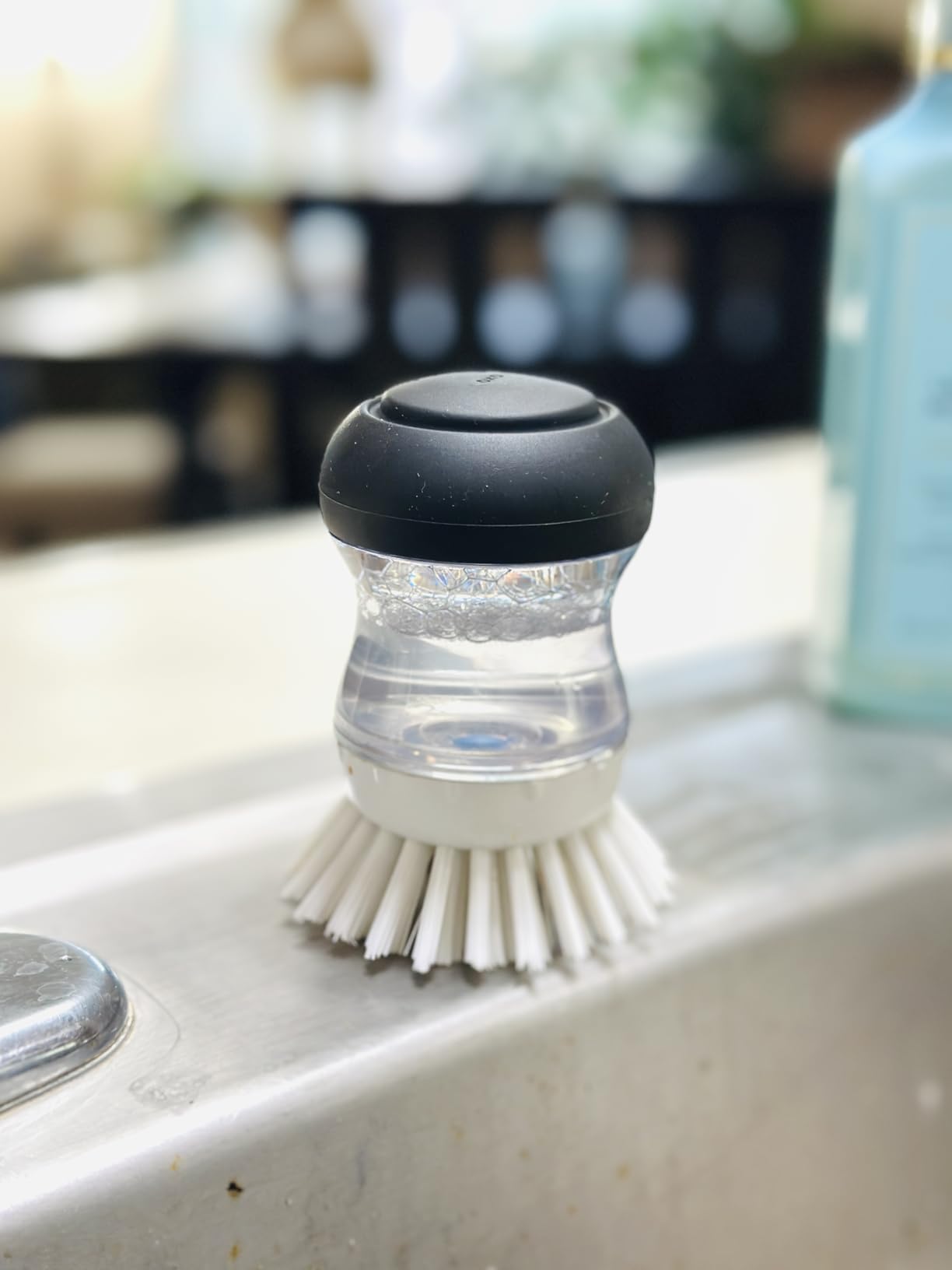 OXO Good Grips Soap Dispensing Palm Brush Storage Set customer photo 1