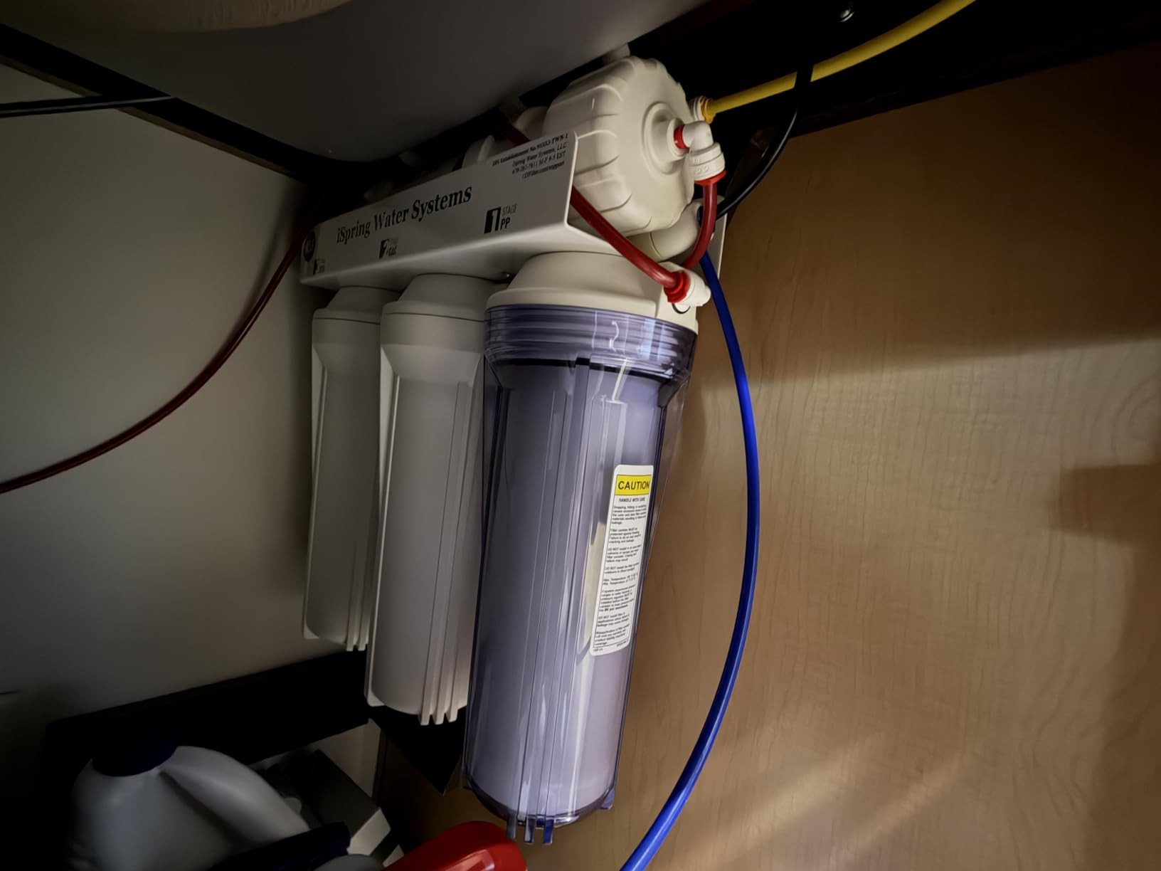 iSpring RCC7AK, NSF Certified, 75 GPD, Alkaline 6-Stage Reverse Osmosis System, pH+ Remineralization RO Water Filter System Under Sink, Patented Top-Mounted Faucet Design for Easy Installation customer photo 2