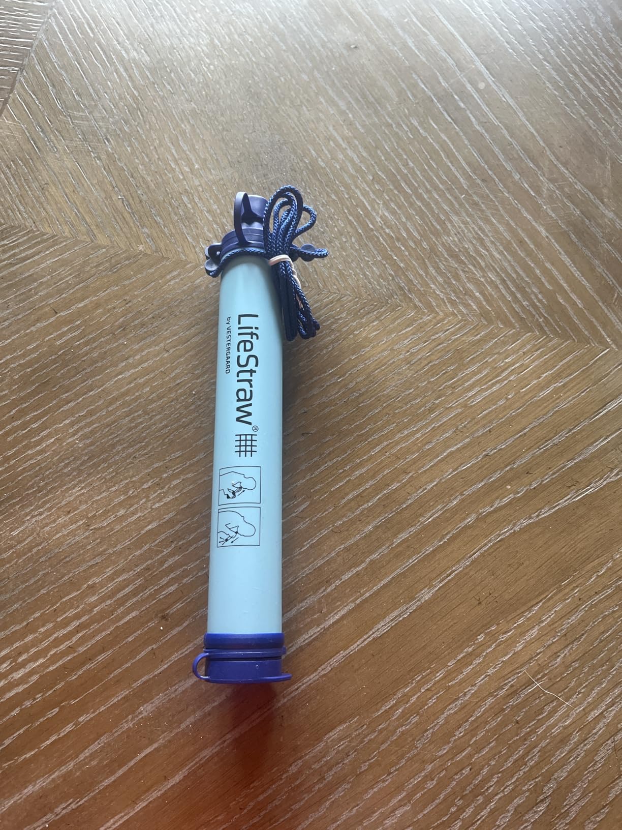 LifeStraw Personal Water Filter for Hiking, Camping, Travel, and Emergency Preparedness - Customer Photo 1