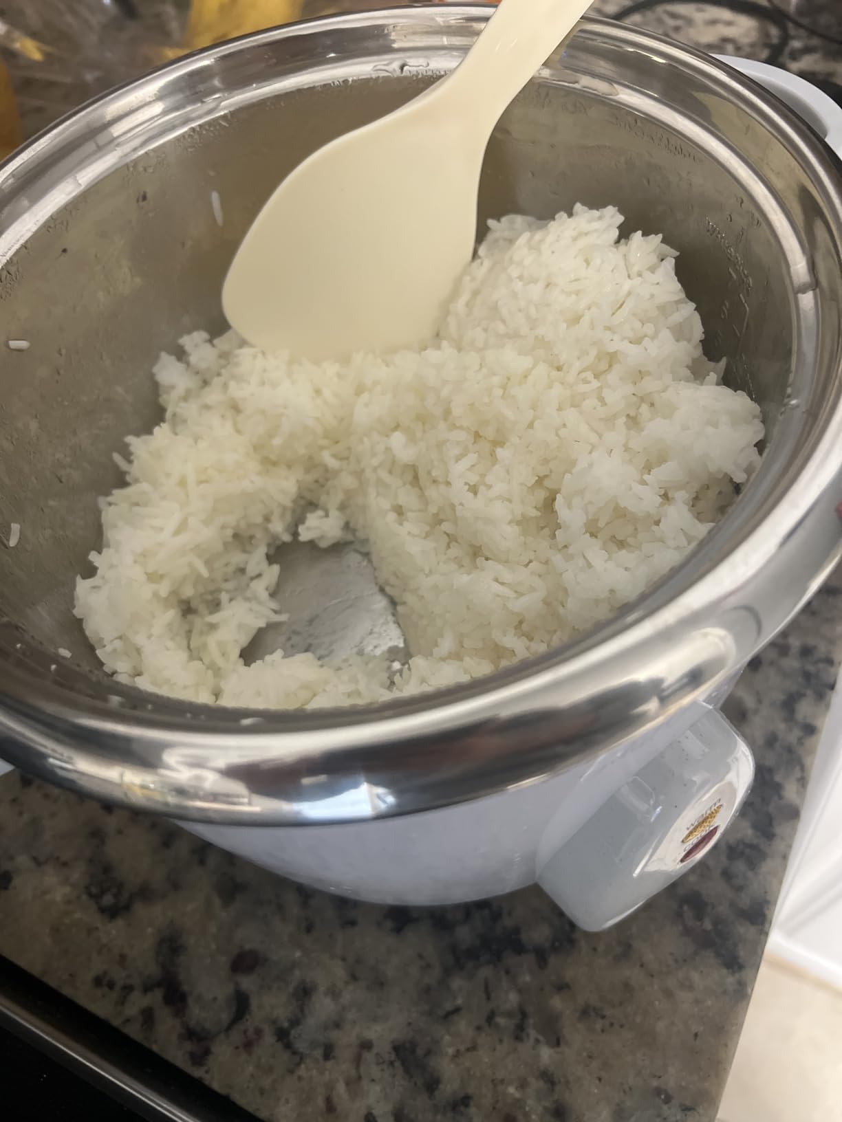AROMA Select Stainless Rice Cooker, 3-Cup (Uncooked) / 6-Cup (Cooked), Stainless Steel Inner Pot, Small Rice Cooker, Auto Keep Warm, 1.2 Qt, White, ARC-753SG - Customer Photo 1