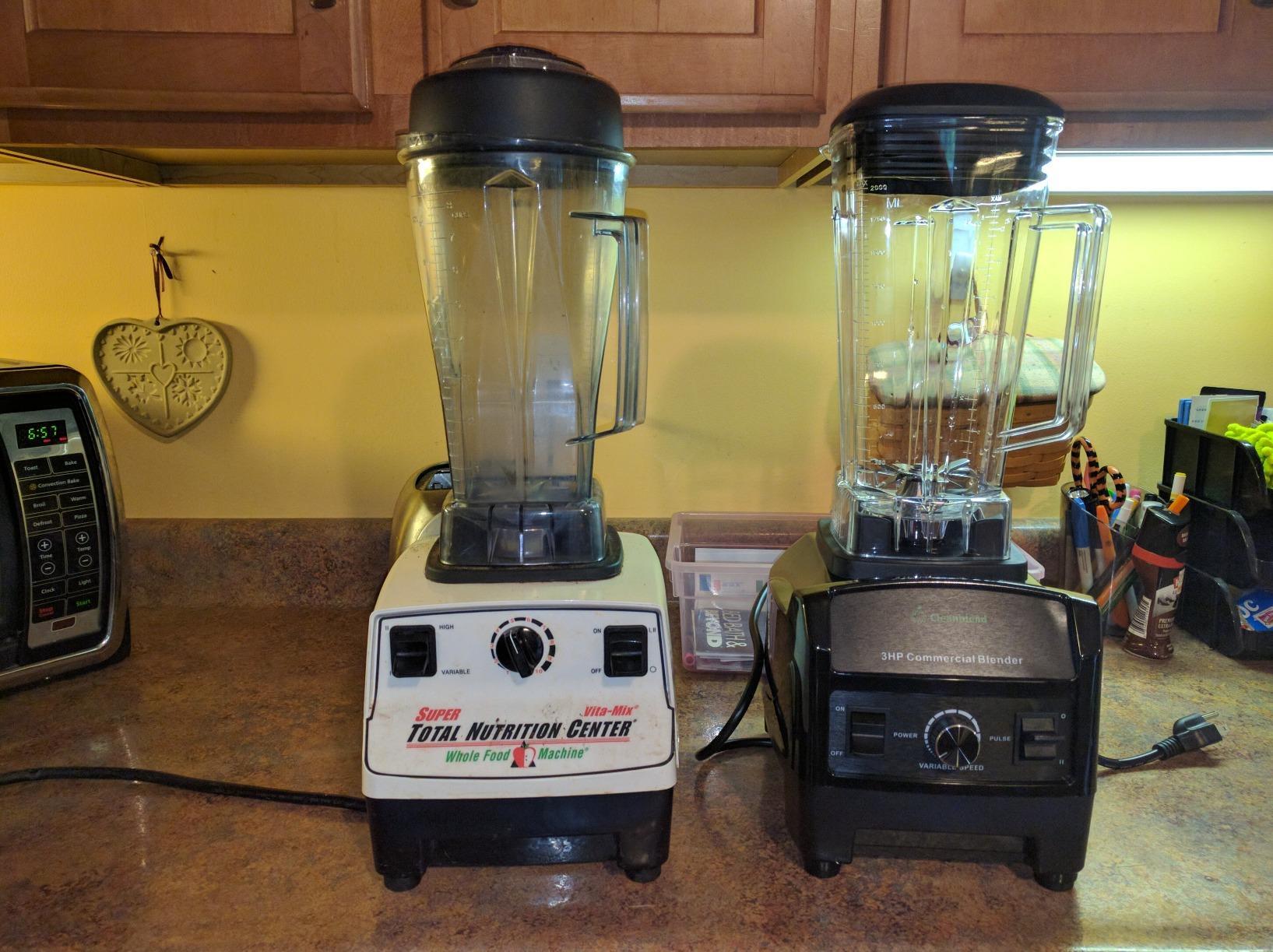 Cleanblend Commercial Blender with 5-Year Full Warranty - 1800W, 3HP, 64oz High-Performance Professional Countertop Blender with Stainless Steel Blades - Customer Photo 2