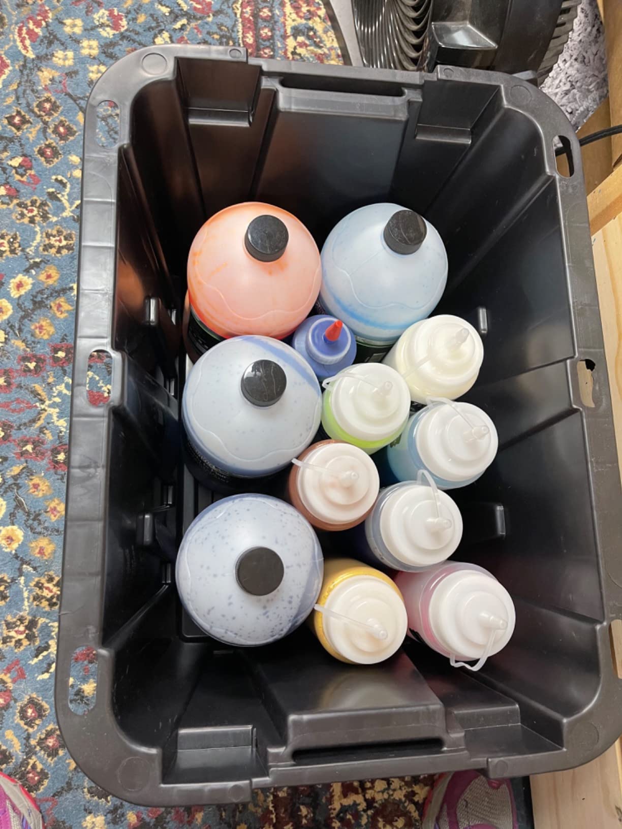 New Star Foodservice 32 oz Clear Squeeze Bottle, Wide Mouth, Pack of 6 customer photo 1