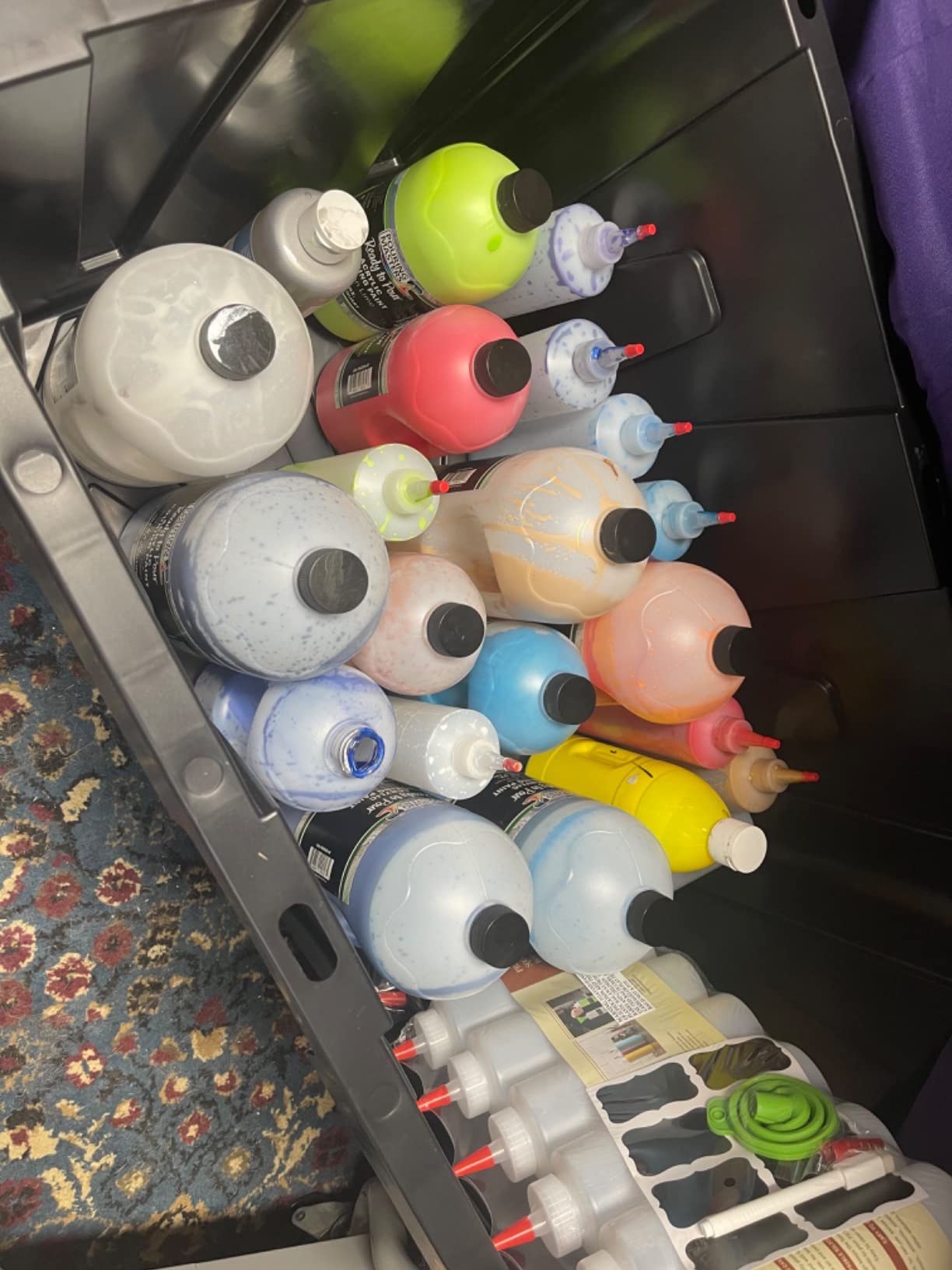 New Star Foodservice 32 oz Clear Squeeze Bottle, Wide Mouth, Pack of 6 customer photo 2