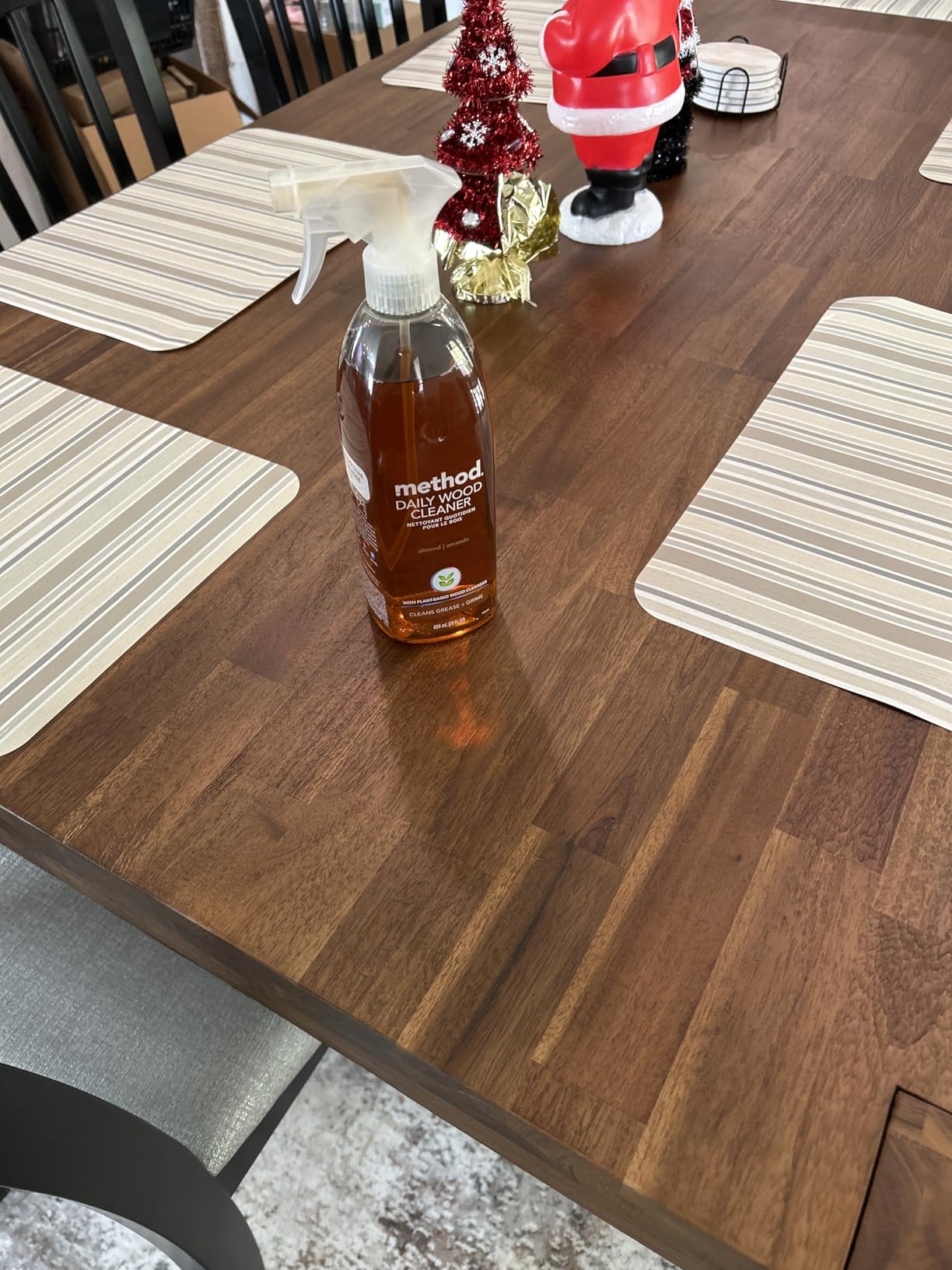 Method Daily Wood Cleaner, Almond, Cleans Shelves, Tables and Other Wooden Surfaces While Removing Dust & Grime, 28 oz Spray Bottles, (Pack of 1) - Customer Photo 0