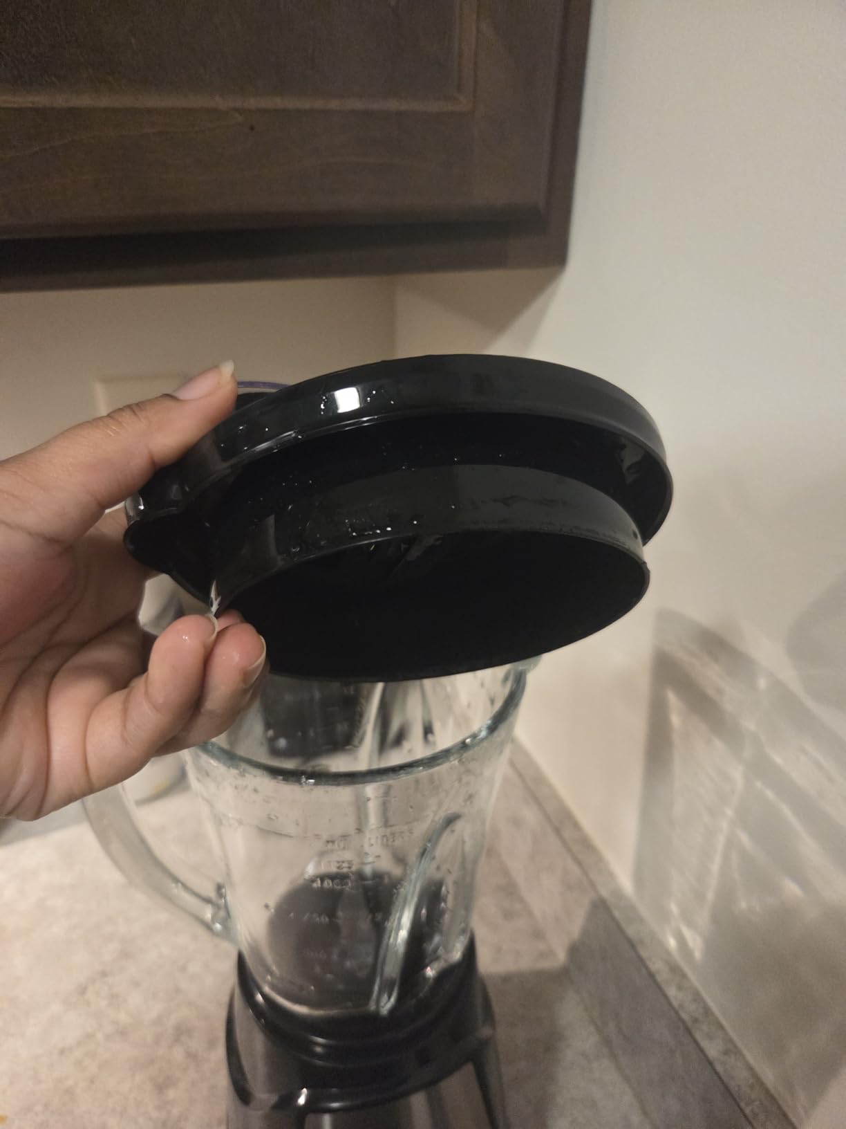 Hamilton Beach Power Elite Wave Action Blender For Smoothies, 40 Oz Glass Jar, 12 Functions Including Puree, Crush Ice, 700 Watts - Black (58148A) - Customer Photo 4