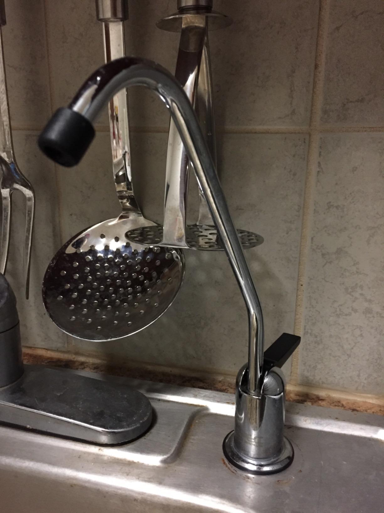APEC WATER - Reverse Osmosis Water Filter System (ROES-50) Essence Series - 5-Stage Filtration - 50 GPD - Removes 99.99% of Impurities - DIY Install - WQA Certified - Under Sink Reverse Osmosity System - Customer Photo 3