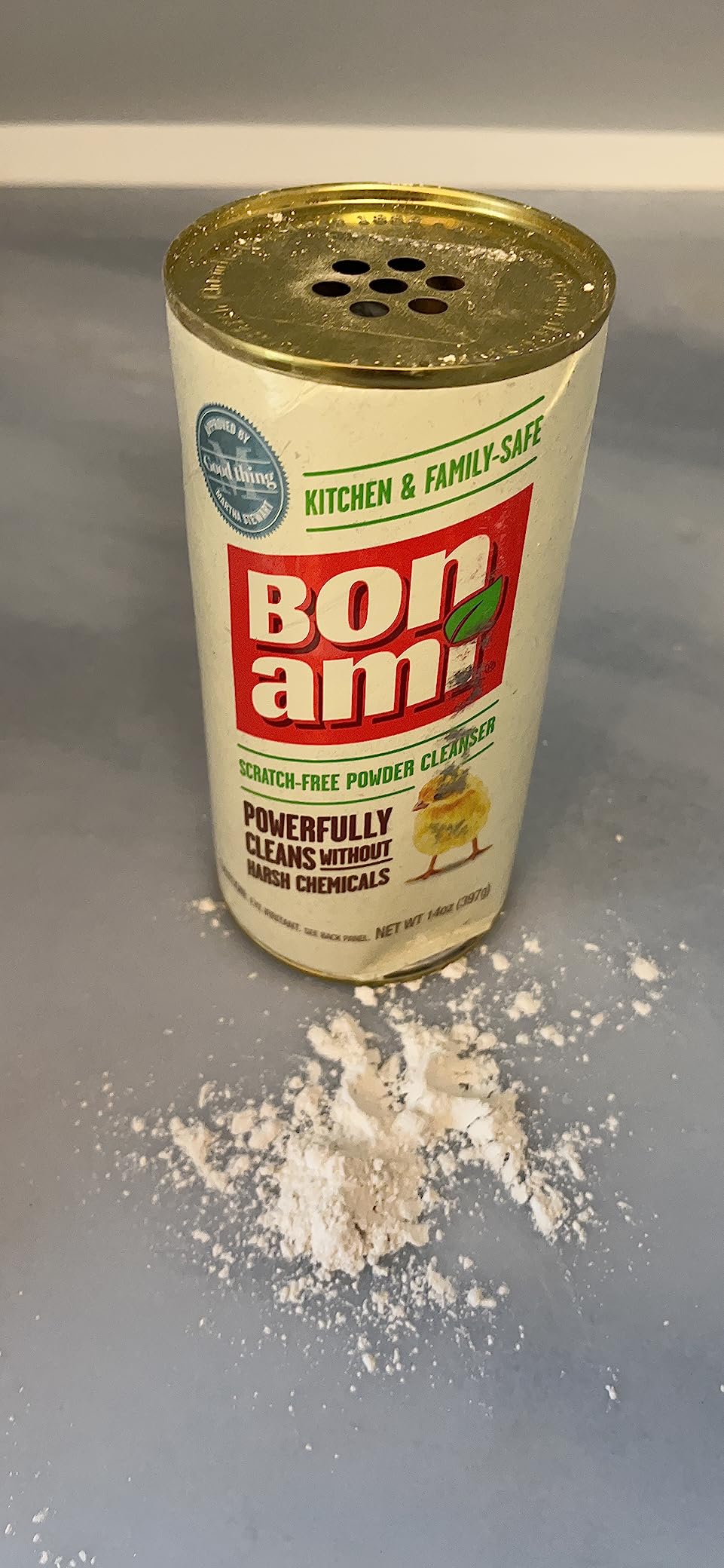 BON AMI Powder Cleanser for Kitchens & Bathrooms - All Types of Surfaces, Cleans Grime & Dirt, Polishes Surfaces, Absorbs Odors (Single 1 Pack) - Customer Photo 2