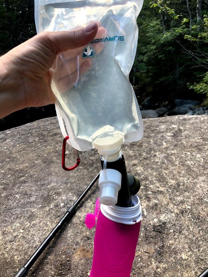 Survivor Filter Emergency Water Straw – USA-Tested – 0.05 Micron Filtration – Portable Outdoor Water Filter for Camping & Hiking - No Expiration - Customer Photo 2