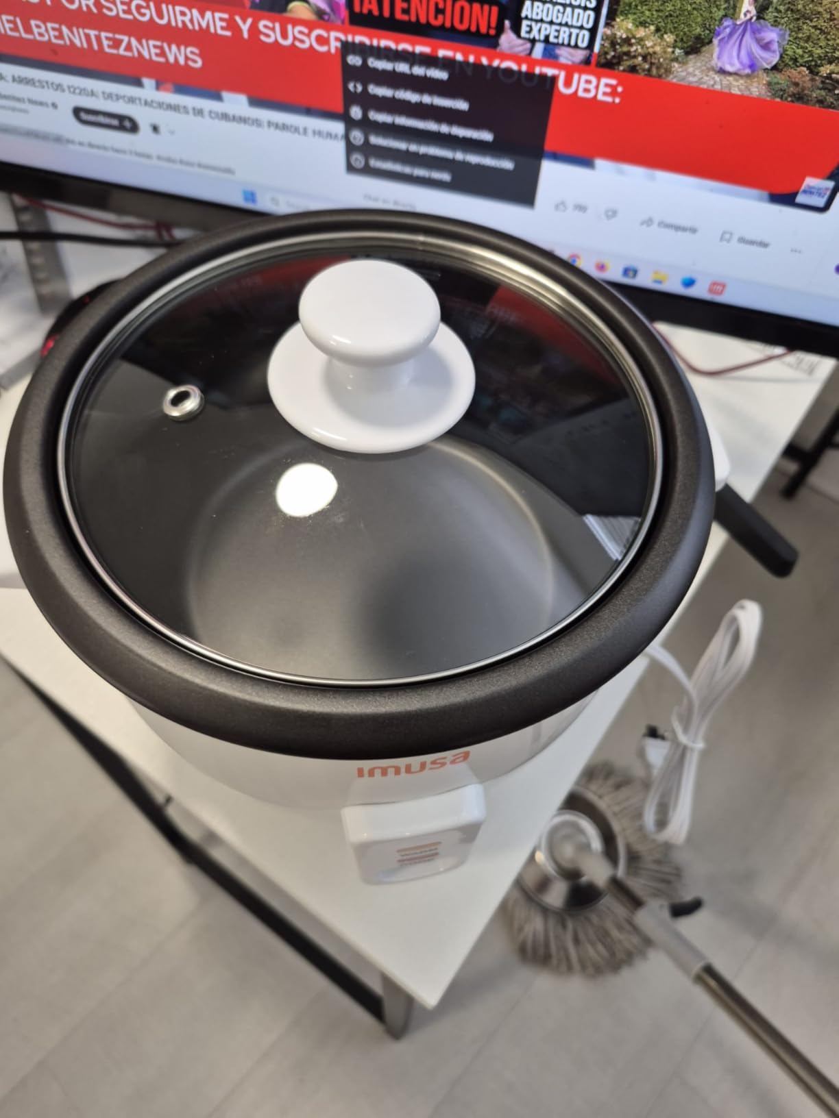 IMUSA USA GAU-00012 Electric NonStick Rice Cooker 5-Cup (Uncooked) 10-Cup (Cooked), White - Customer Photo 3