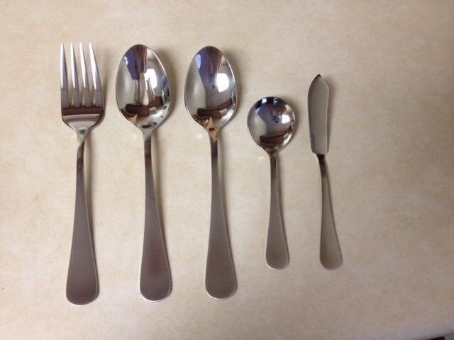 Liberty Tabletop Satin Annapolis 45 Piece Flatware set for 8 Made in USA - Customer Photo 0