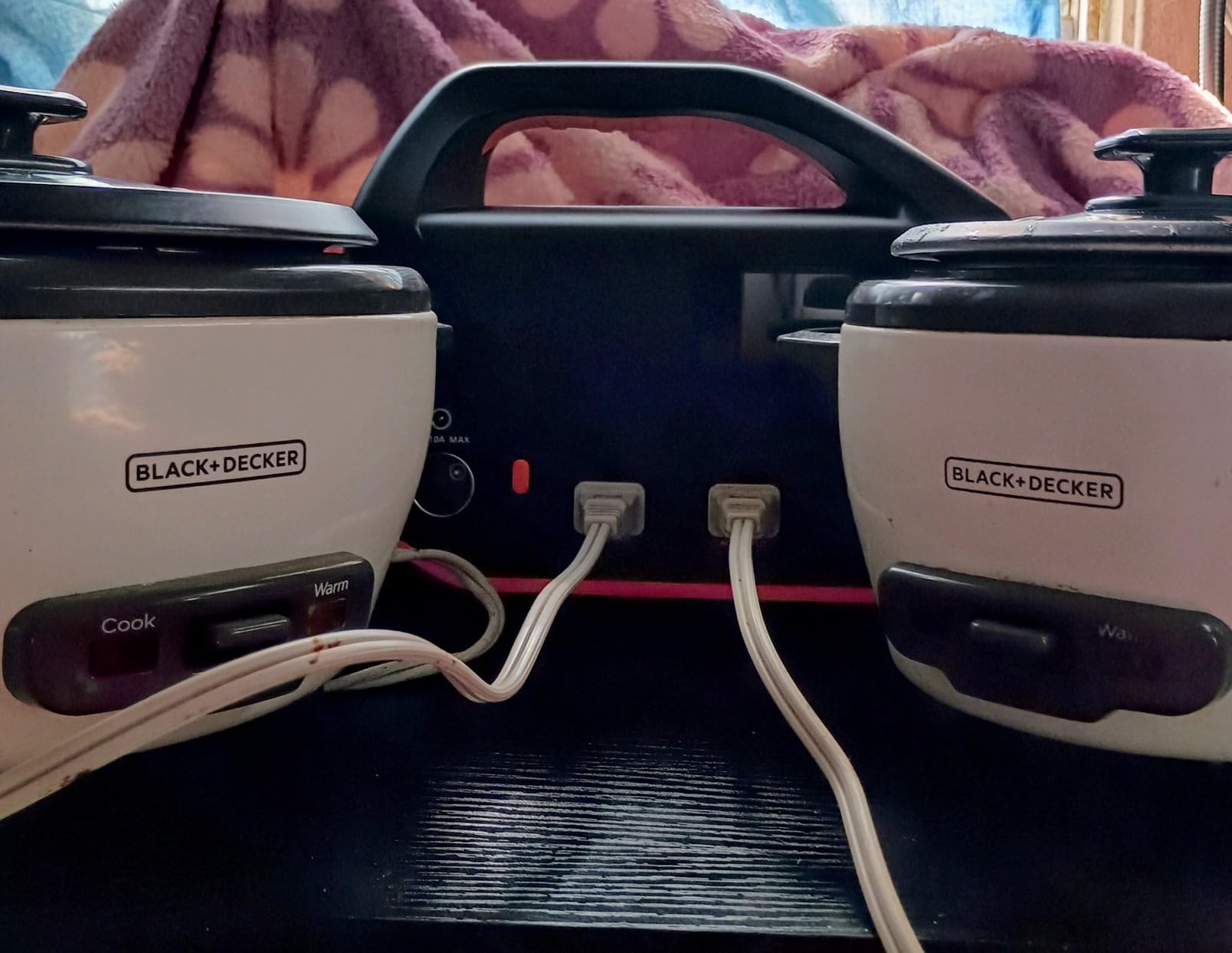 BLACK+DECKER 16-Cup Rice Cooker, RC516, 8-Cup Uncooked Rice, Steaming Basket, Removable Non-Stick Bowl, One Touch - Customer Photo 1
