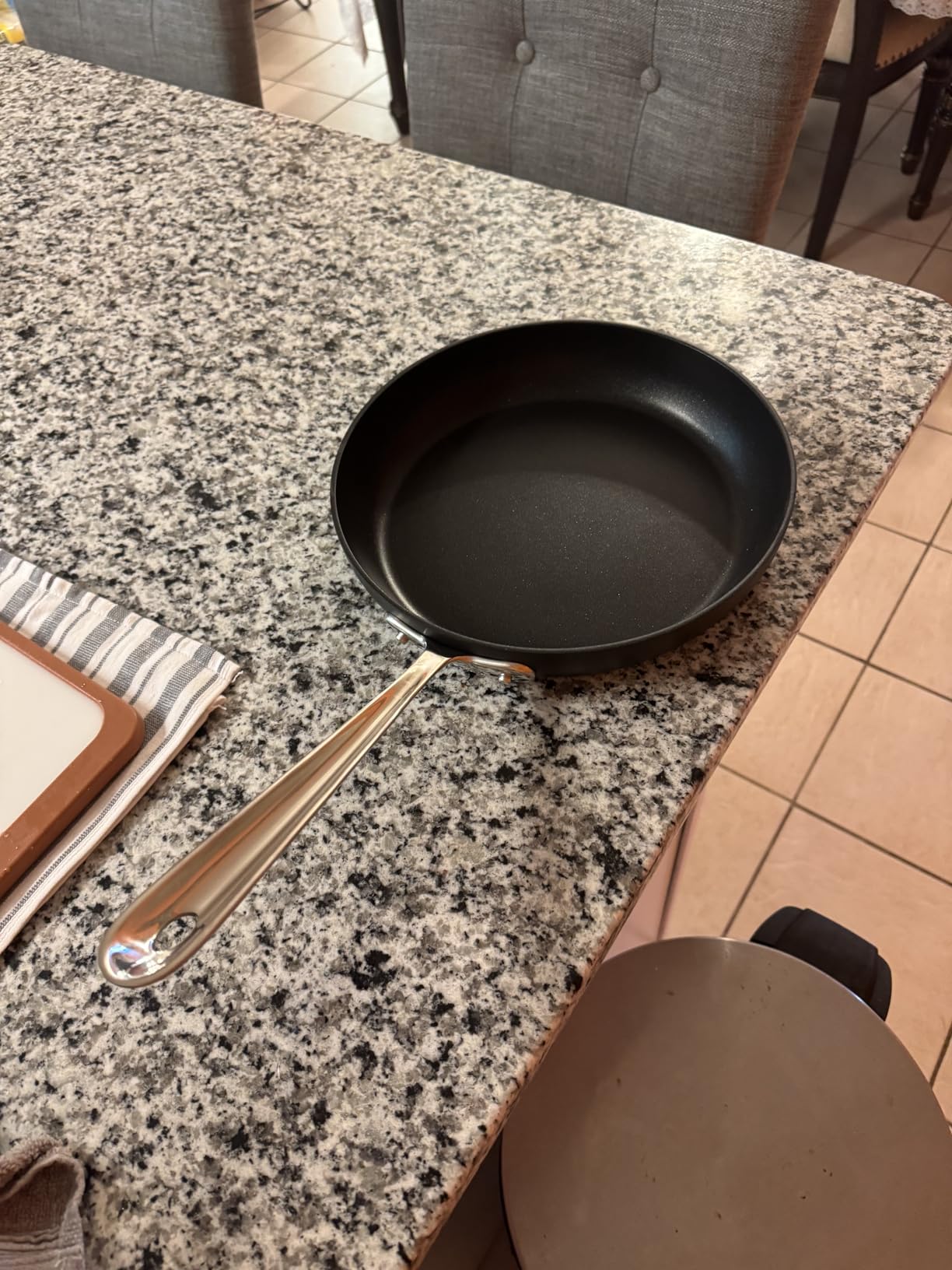 All-Clad HA1 Hard Anodized Non Stick Fry Pan Set 2 Piece, 8, 10 Inch, Induction, Oven Broiler Safe 500F, Pots and Pans Set, Kitchen Frying Pans, Skillets, Premium Cookware, Home, Dishwasher Safe Black - Customer Photo 1