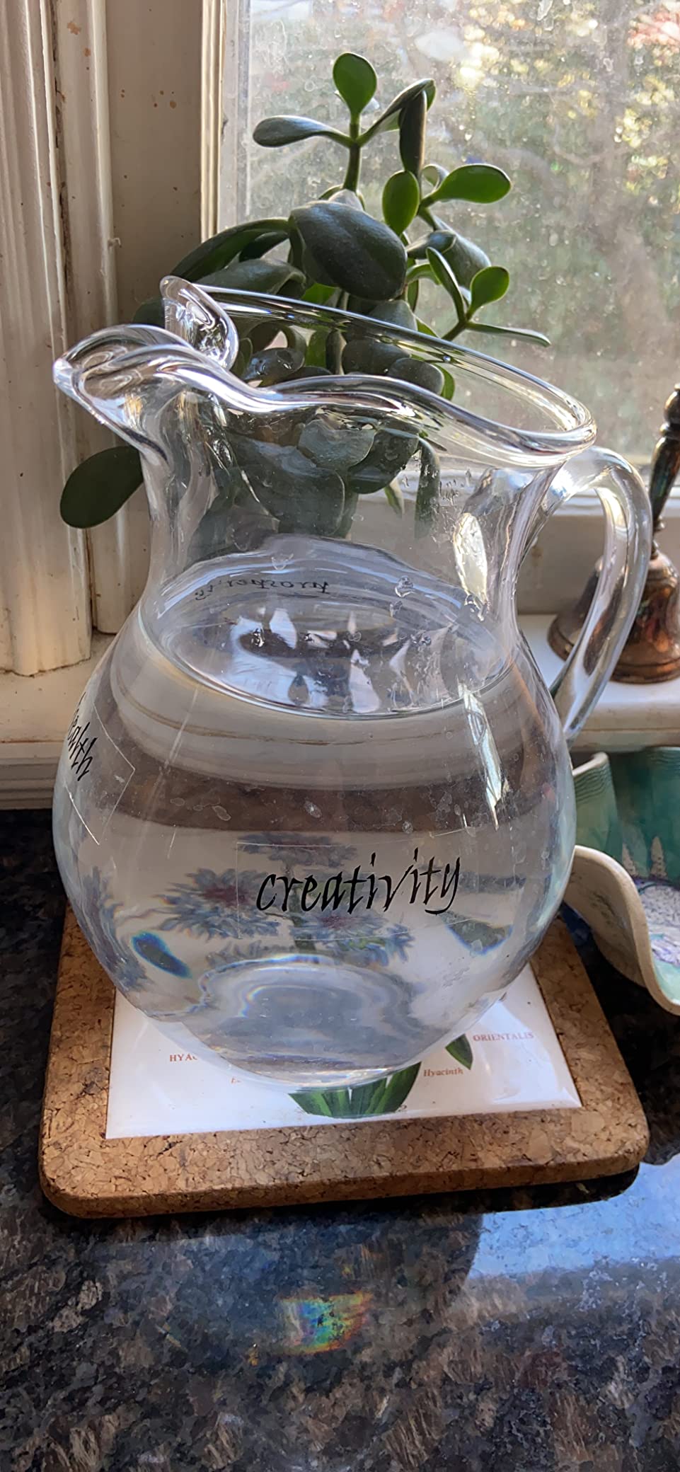 Mikasa Napoli Clear Glass Beverage Pitcher, 70 Ounce Capacity, Durable and Elegant Design for Serving Water, Iced Tea, or Cocktails - Customer Photo 0