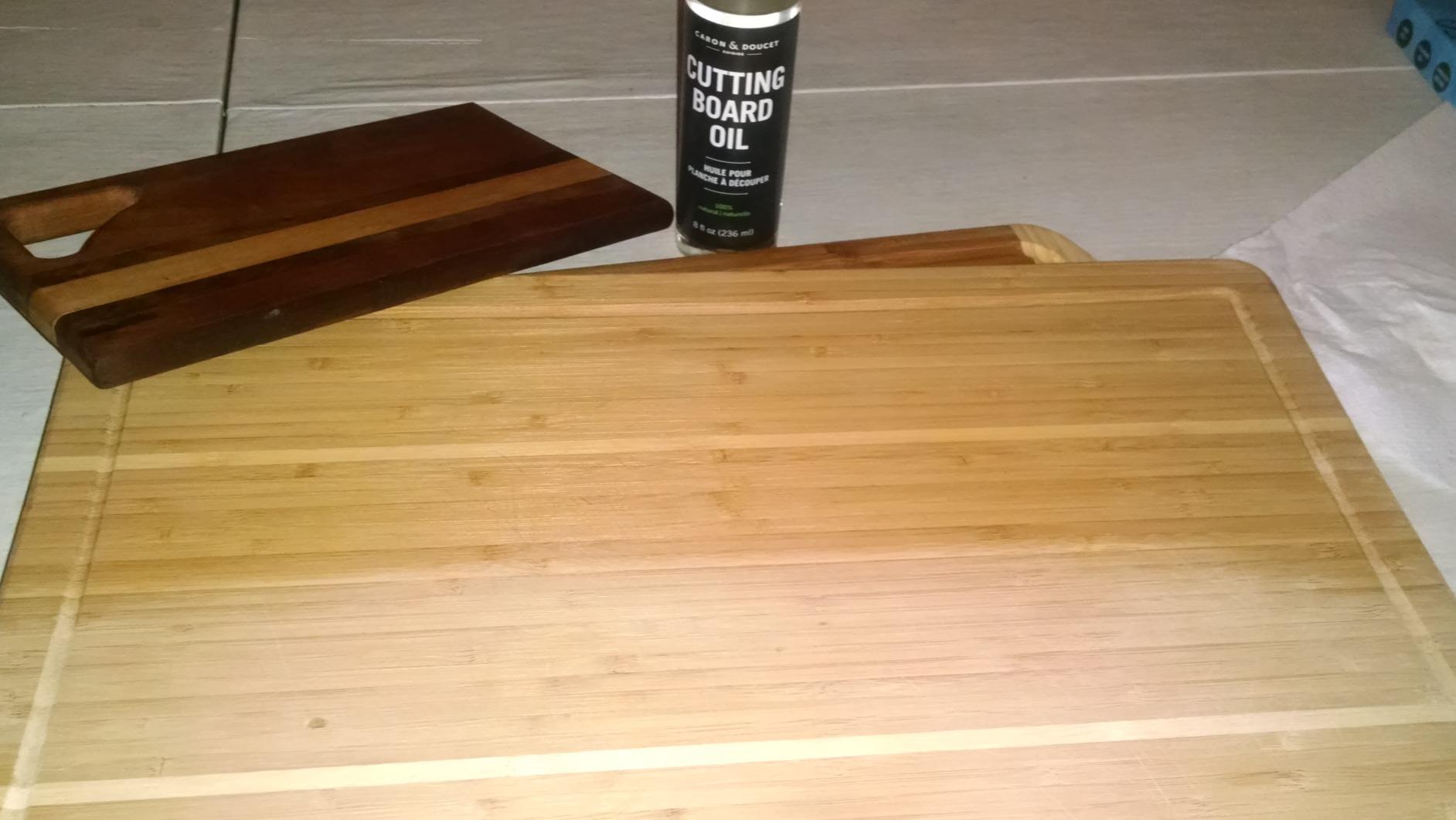 Caron & Doucet - Cutting Board & Butcher Block Conditioning & Finishing Oil | 100% Coconut Derived & Vegan, Best for Wood & Bamboo Conditioning & Sealing | Does NOT Contain Mineral Oil! 8 oz - Customer Photo 4