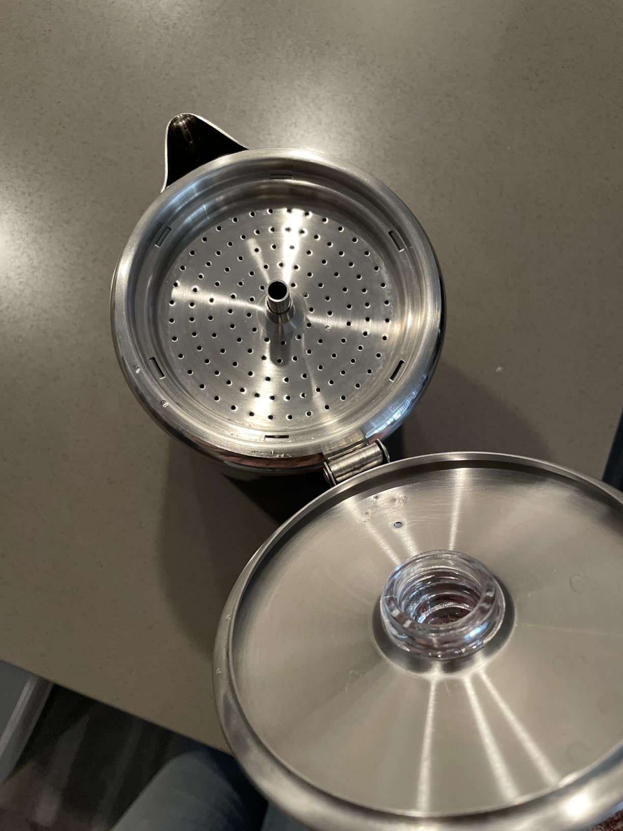 COLETTI Bozeman Percolator Coffee Pot - NO Aluminum or Plastic [9 cup] customer photo 1