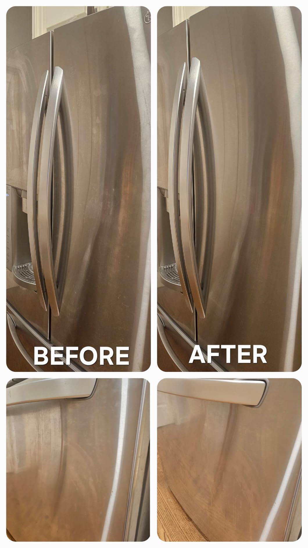 Therapy Stainless Steel Cleaner and Polish 100% USDA Biobased, Fingerprint and Residue Remover, Lavender Essential Oil Scent, Sink Cleaner, Grill Spray - Customer Photo 3