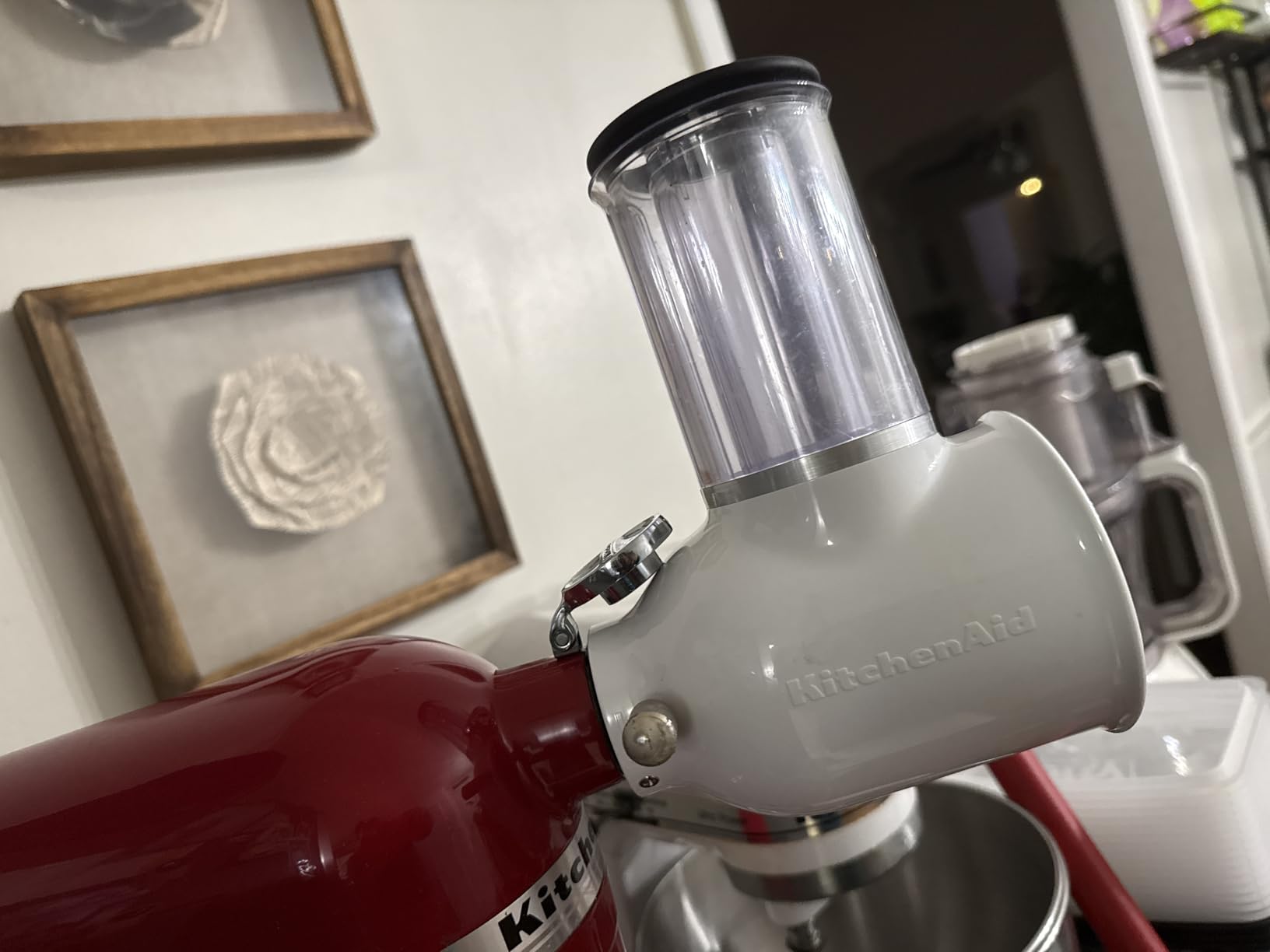 KitchenAid Stand Mixer Attachment, KSMVSA Fresh Prep Slicer/Shredder - Customer Photo 1