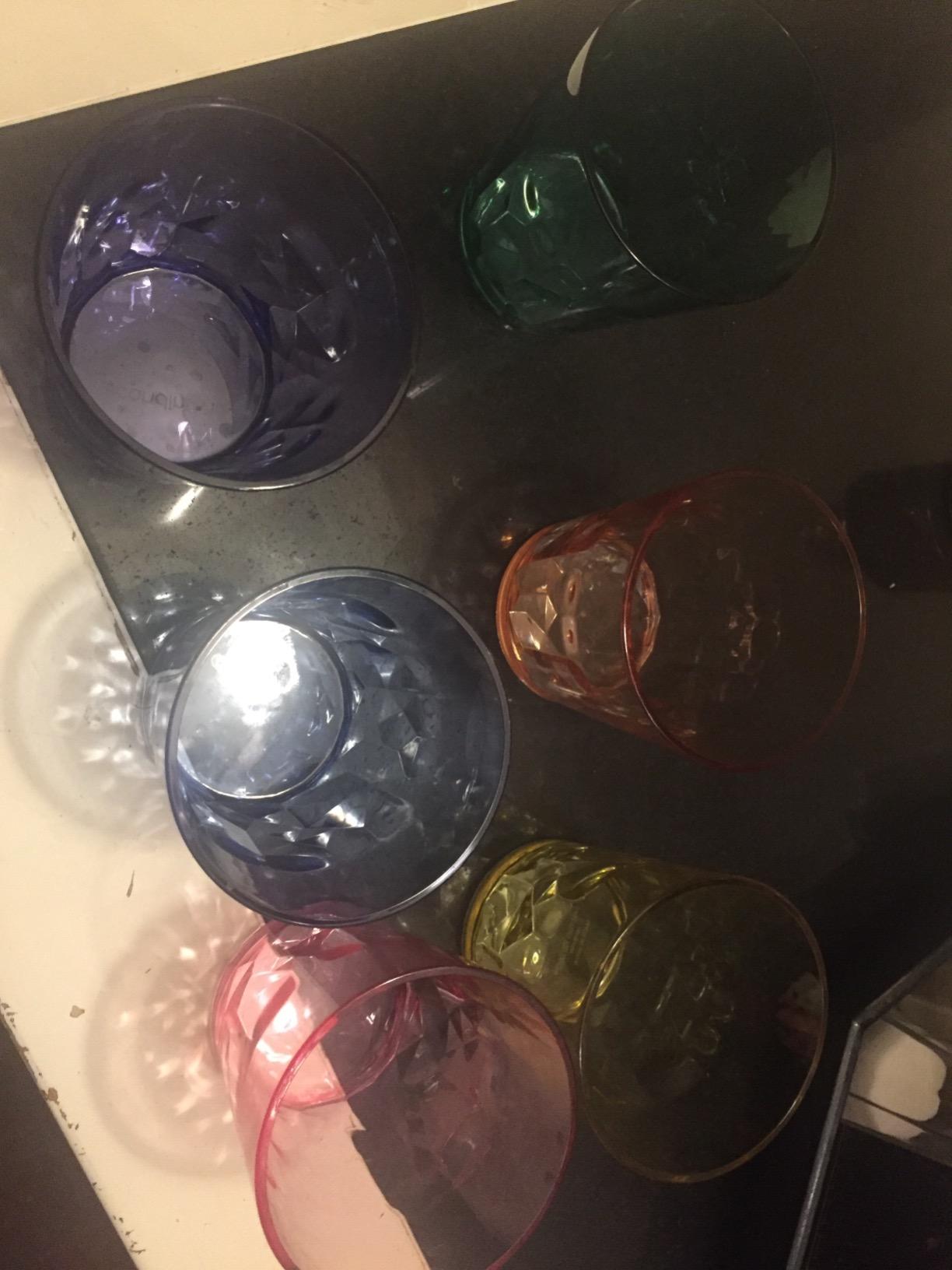 SCANDINOVIA - 13oz Unbreakable Premium Drinking Glasses Set of 6 - Made in Japan - Super Grade Acrylic Plastic - Perfect for Gifts - Dishwasher Safe - Cups Reusable Drinkware Tumblers Kids - Customer Photo 3