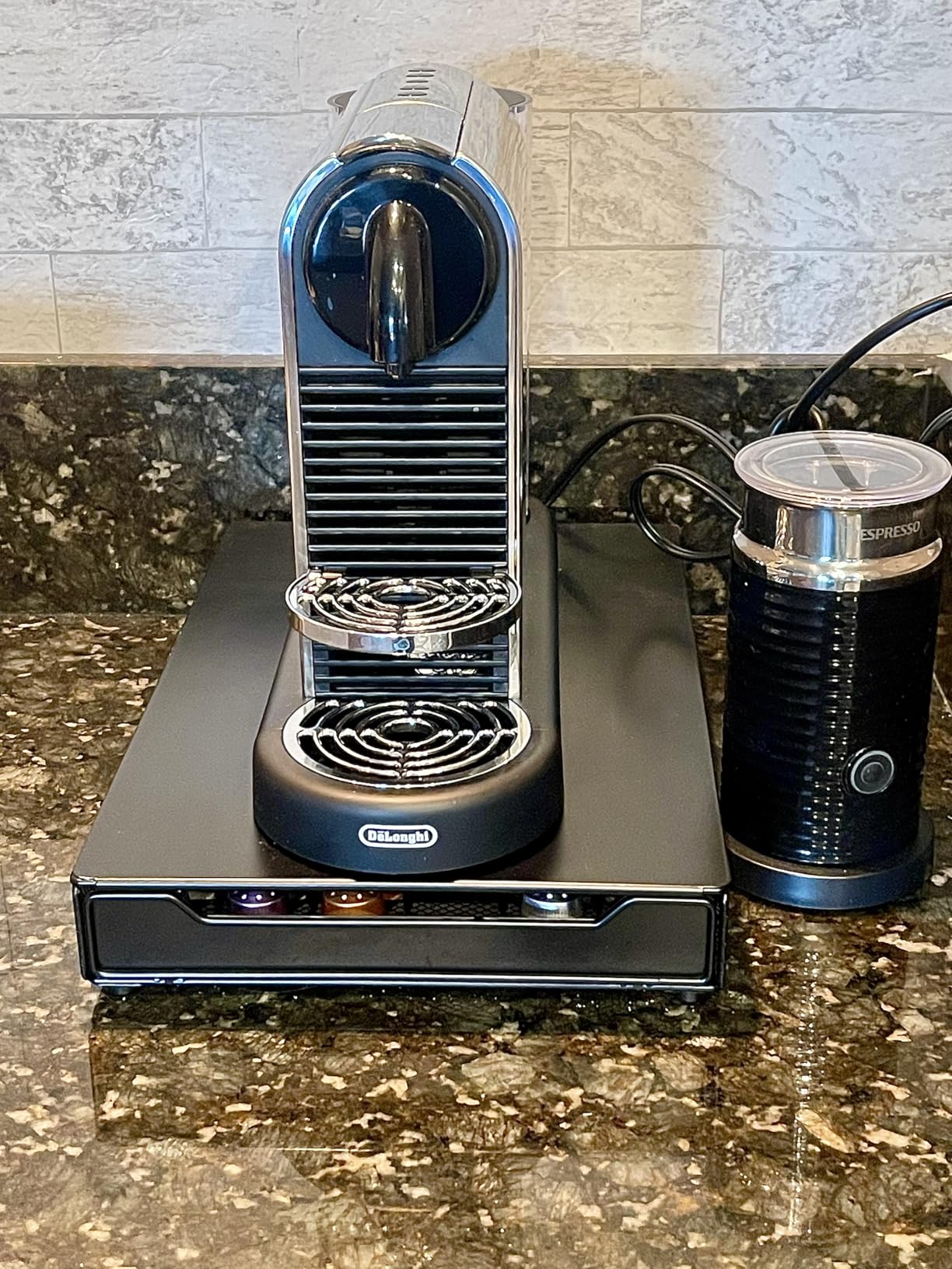 Nespresso Aeroccino 3 Milk Frother, Black, Steel customer photo 2