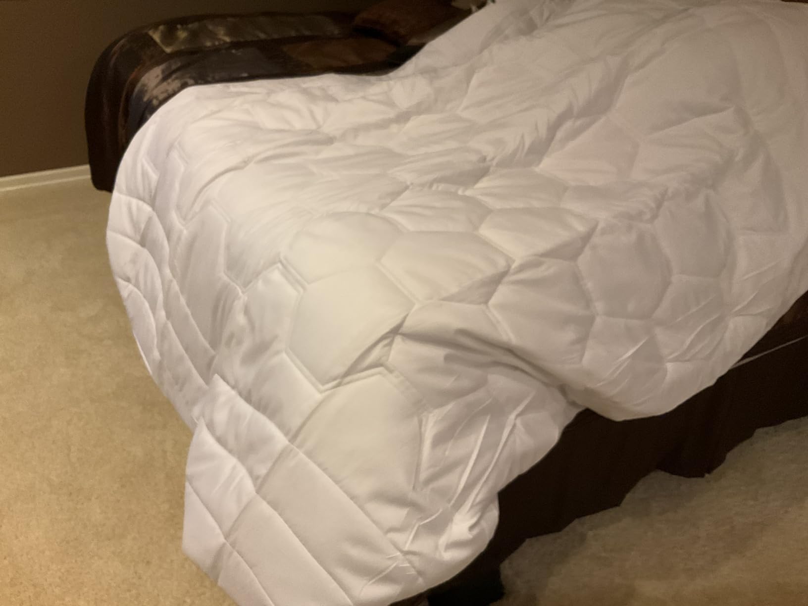 Bedsure Twin XL Mattress Pad - Soft Mattress Topper for College Dorm Room Essentials, Extra Long Twin Quilted Fitted Bed Cover Protector with 8-21 Inches Deep Pocket, Washable, White, 39x80 Inches - Customer Photo 3