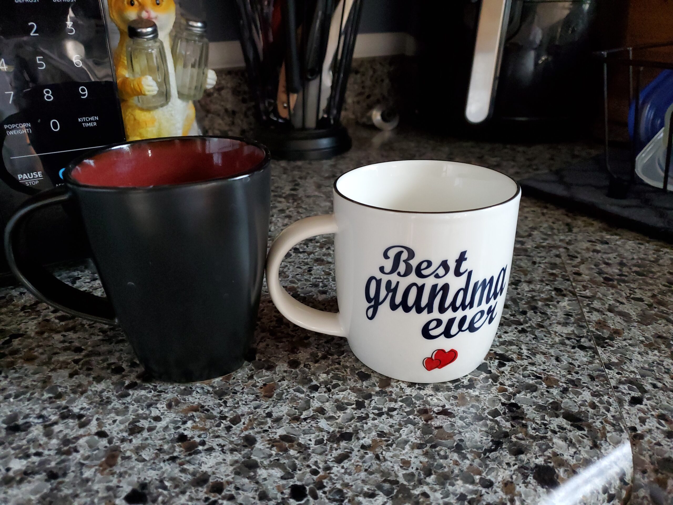 Triple Gifffted Best Grandma Ever Gifts Ideas for Grandmother From Grandkids, Coffee Mug and Socks From Grandson Granddaughter, Grandparent Birthday, Christmas, Mothers Day, Ceramic Cup 380ml - Customer Photo 2