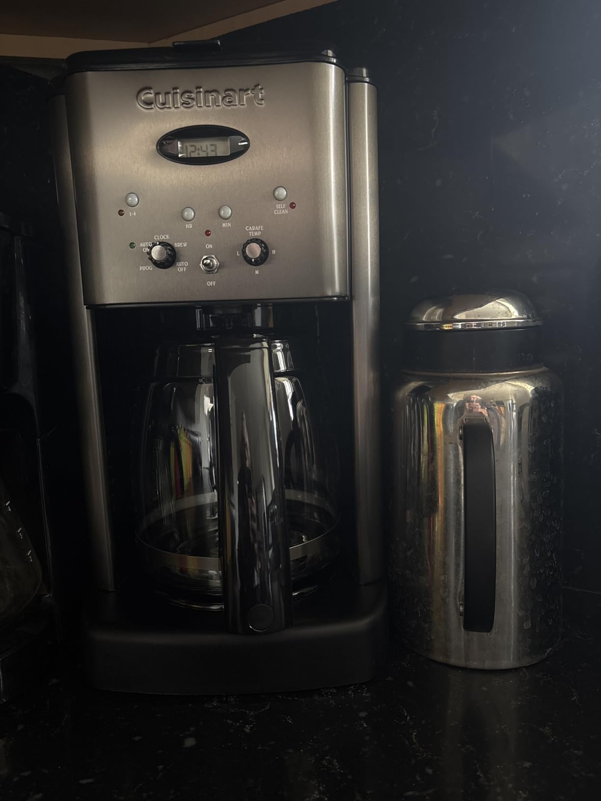 Cuisinart 12 Cup Brew Central Maker Coffee Maker, Black Stainless Steel, DCC-1200BKSNAS - Customer Photo 1