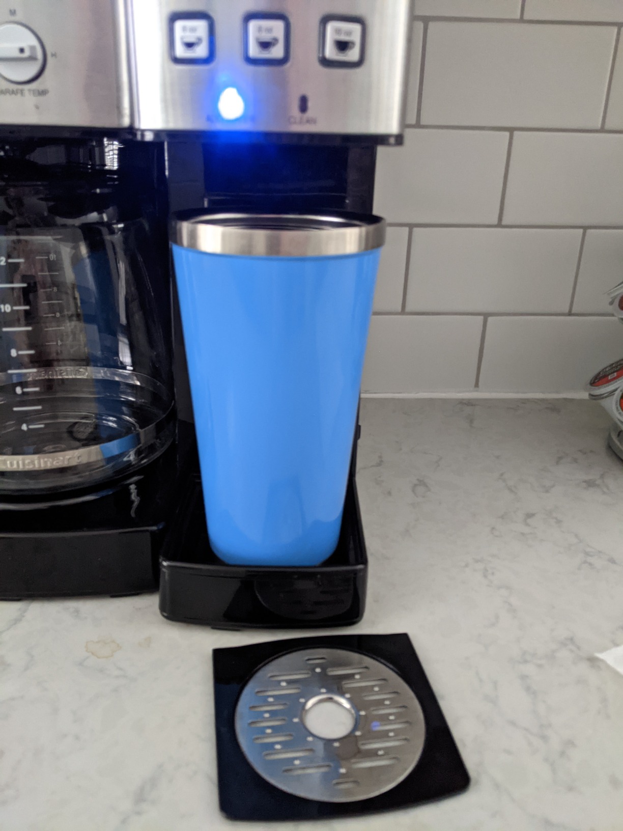 Cuisinart Coffee Maker,12 Cup with 3 Single-Size Brewers, 6, 8, 12 oz, Black/Stainless Steel, SS-15BKSP1 - Customer Photo 2