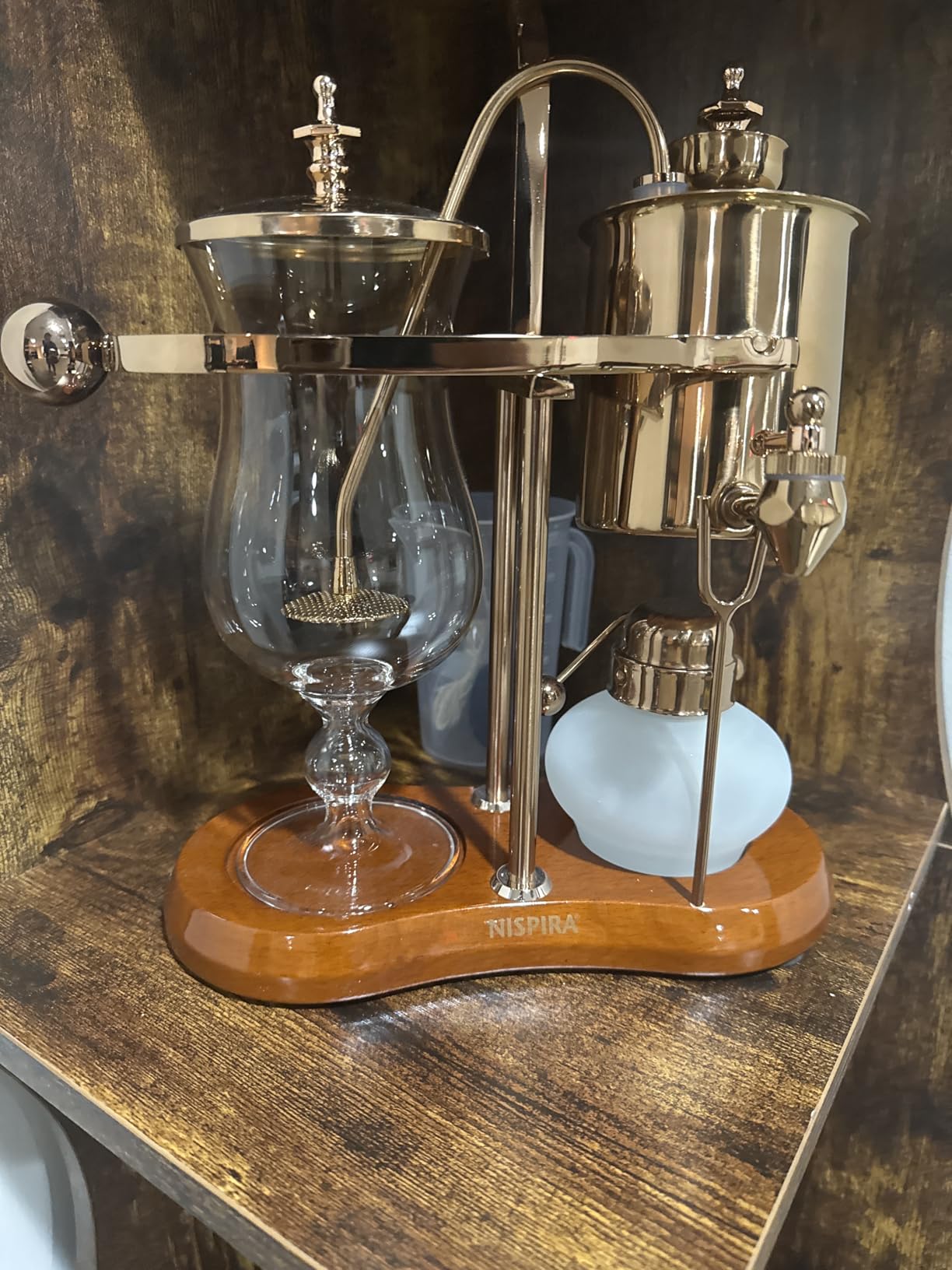 Nispira Belgium Royal Family Balance Syphon, Copper Finish - Customer Photo 1