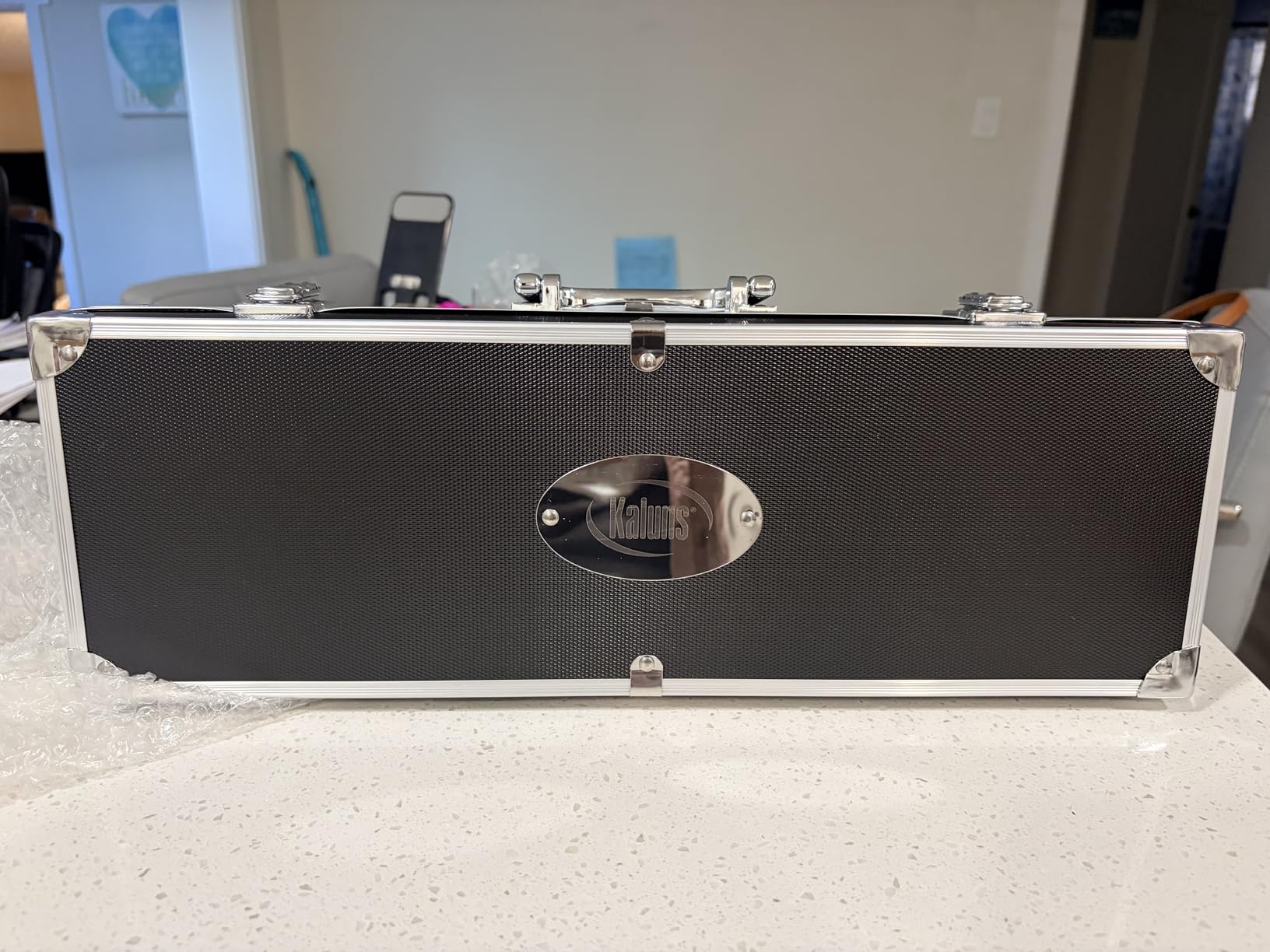 Kaluns Grilling Accessories, Dad Gifts for Fathers Day, Mothers Day Grilling Gifts, Heavy Duty Stainless Steel BBQ Tool Set for Outdoor Grill with Aluminum Case and Apron, Birthday Gifts for Men customer photo 1