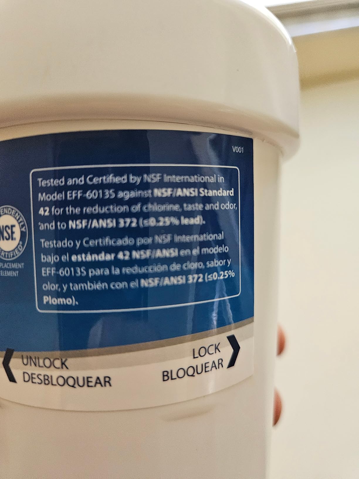 Waterdrop WD-F13 Refrigerator Water Filter 3-Pack - Customer Photo 3