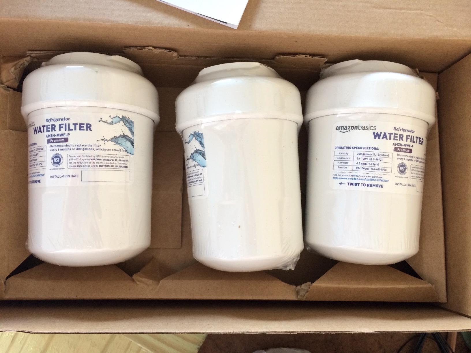 Amazon Basics MWF Water Filter 1-Pack - Customer Photo 3