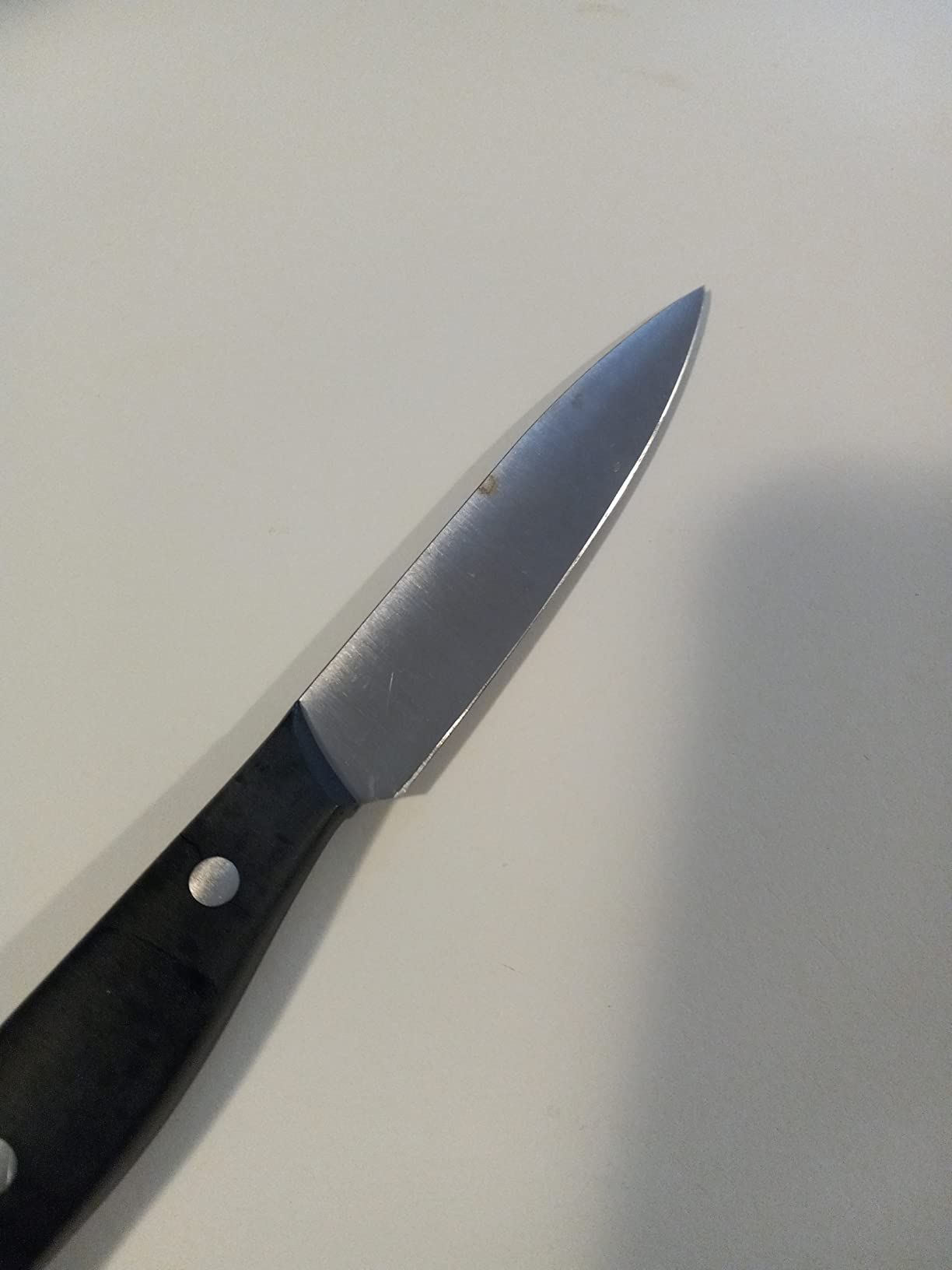 HENCKELS Definition 7-Piece Self-Sharpening Razor-Sharp Knife Block Set for Paring, Santoku, Utility, Chefs, Carving, Kitchen Shears, German Engineered Informed by 100+ Years of Mastery, Black - Customer Photo 4