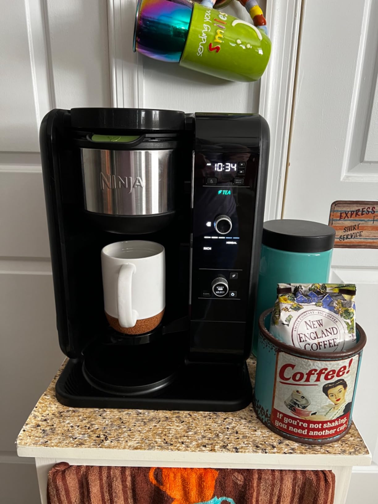 Shark Ninja CP307 Hot and Cold Brewed System W/Thermal Carafe Coffee Maker, Black - Customer Photo 1