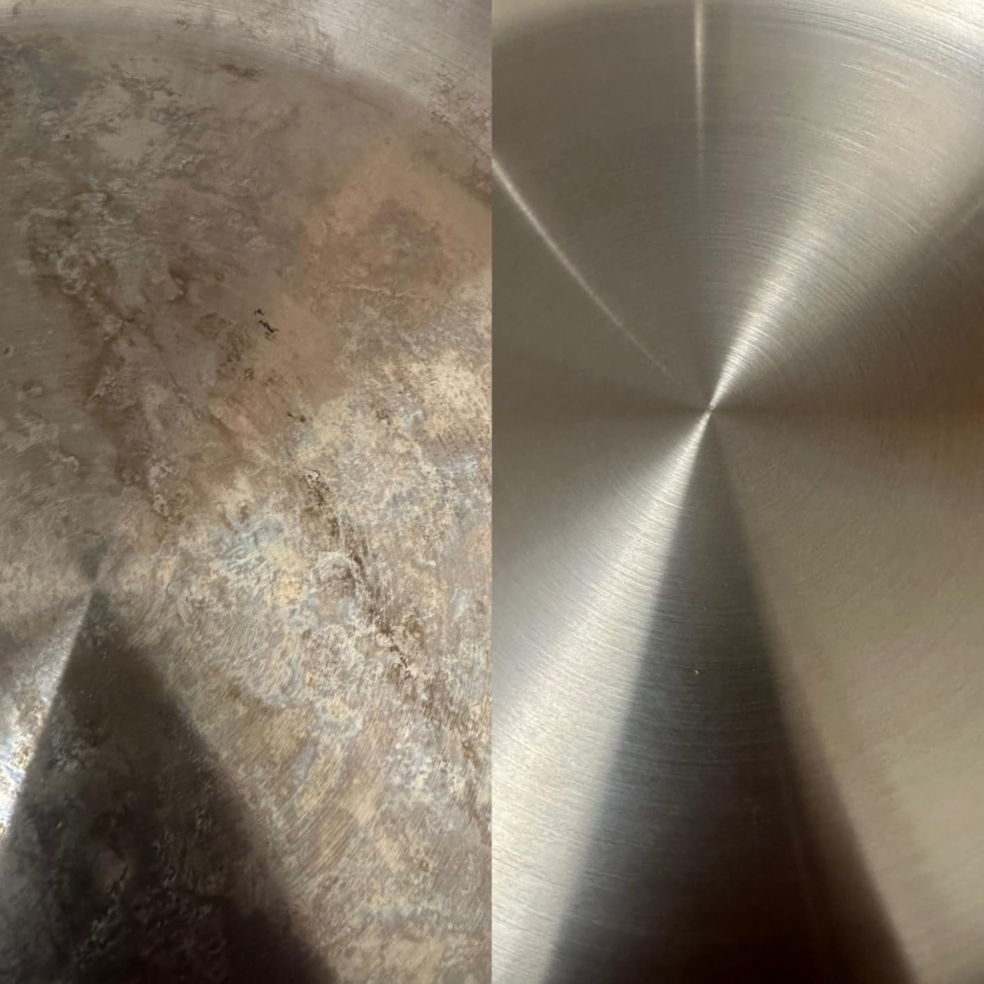 Bar Keepers Friend Cookware Cleanser & Polish (2 x 12 oz) Stainless Steel Cleaner & Degreaser for Pots, Pans, Bakeware & Grills - Removes Sticky Residue, Rust Stains & Lime Deposits - Customer Photo 2