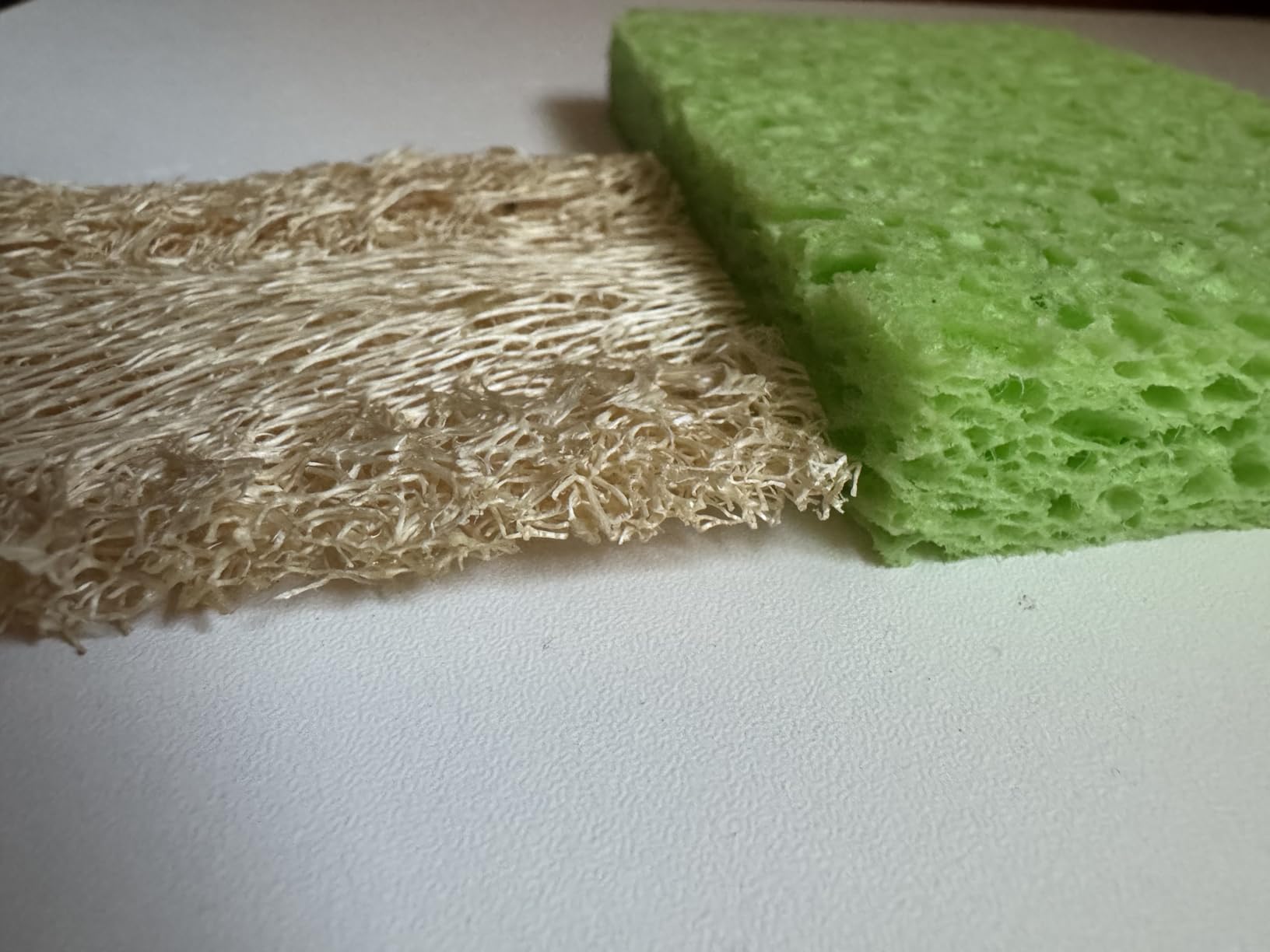 Natural Loofah Dish Sponge Pack 3 Vegetable Scrubber for Kitchen -100% Biodegradable Compostable Dishwashing Scouring Pad Zero Waste Plastic Free Eco Friendly Sustainable Customer Review Natural Loofah Dish Sponge Pack 3 Vegetable Scrubber for Kitchen -100% Biodegradable Compostable Dishwashing Scouring Pad Zero Waste Plastic Free Eco Friendly Sustainable - Customer Photo 1