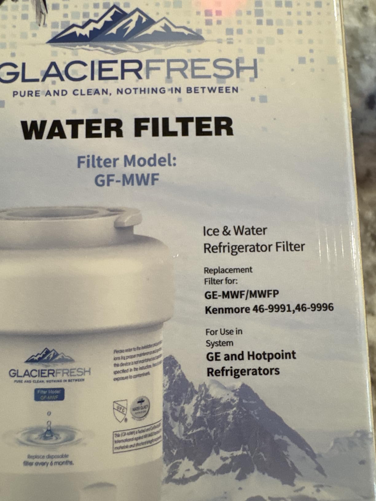 GLACIER FRESH MWF Water Filter 3-Pack - Customer Photo 2